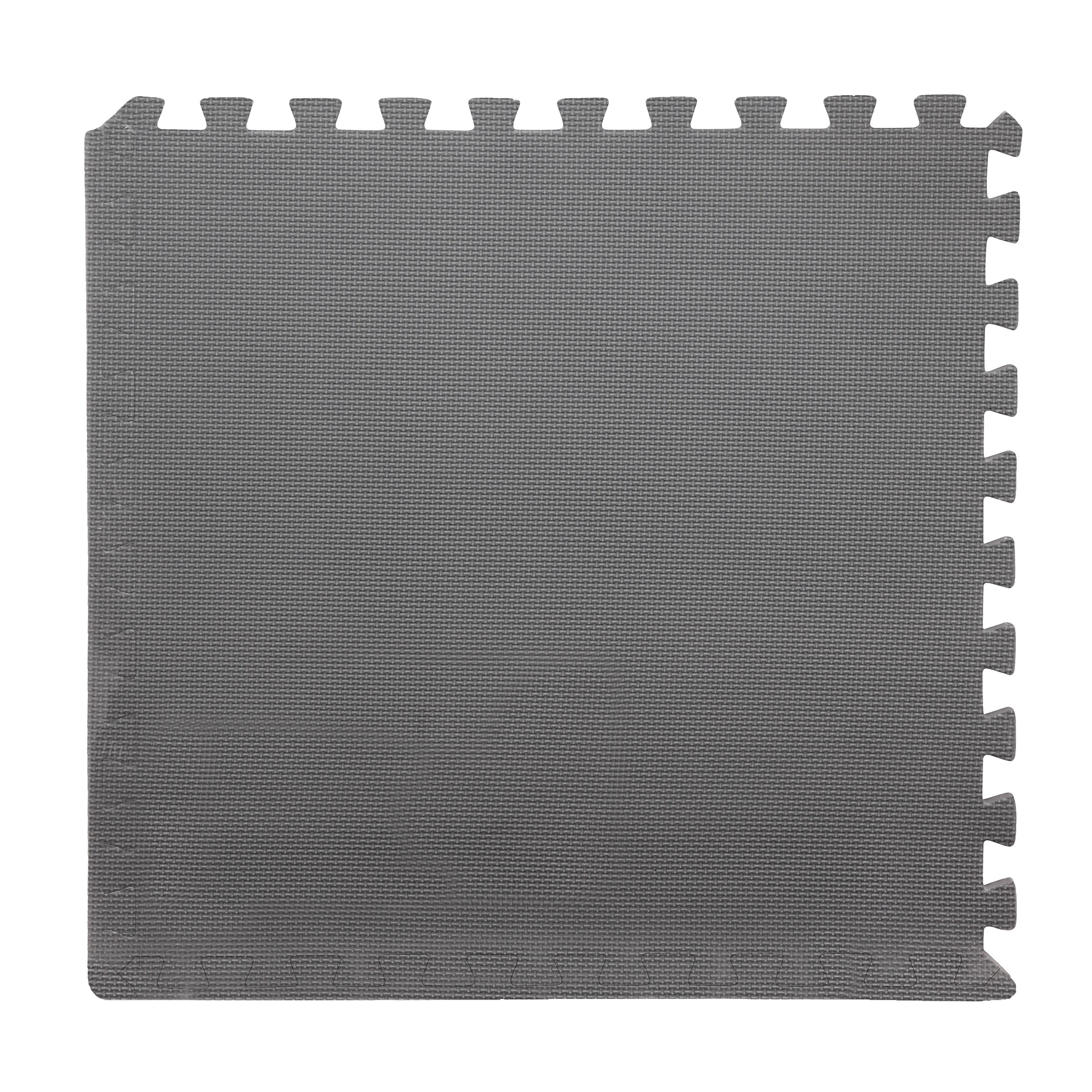 Stalwart 0.5-in W x 24-in L x 0.5-in T Interlocking Foam Gym Floor Tile (48-sq ft) (12-Pack)