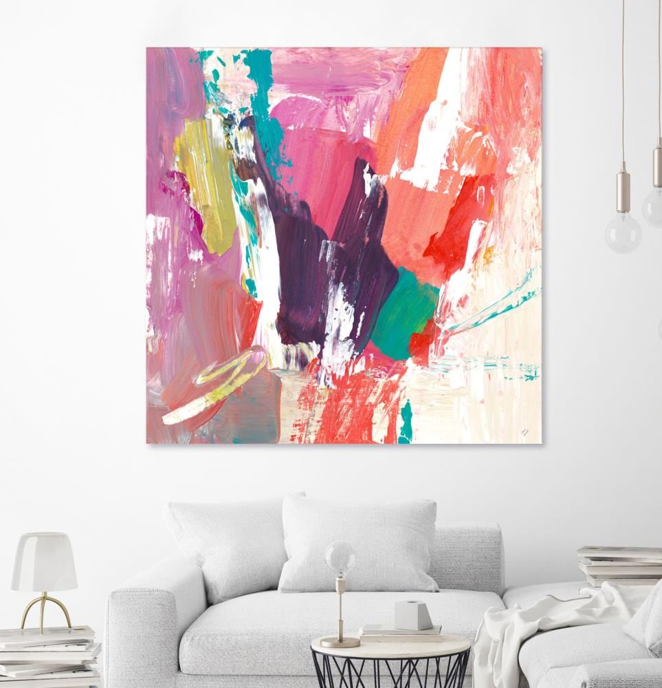 GIANT ART 72-in H x 72-in W Abstract Print on Canvas at Lowes.com