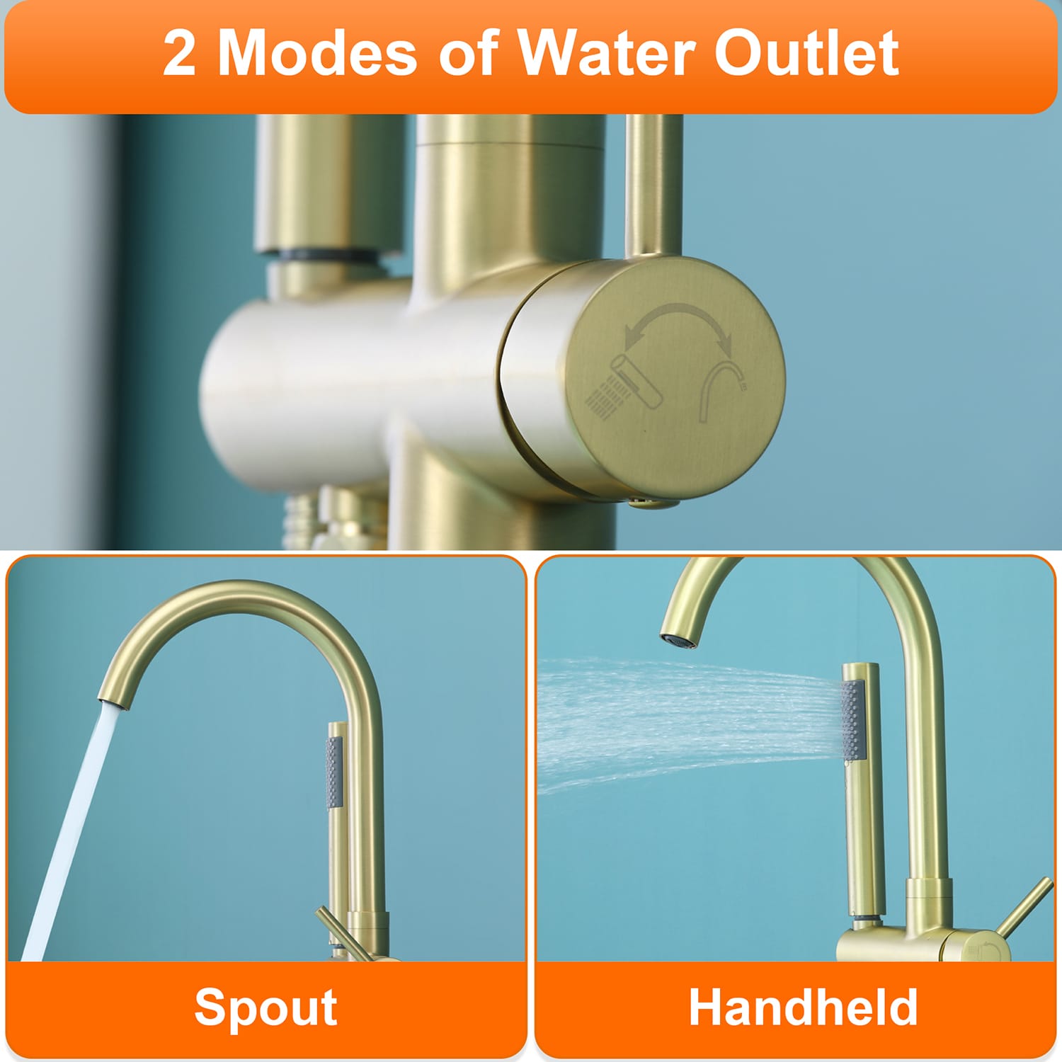 Cobbe LSSFTFL1302G Roman-Tub-Faucets - View #4
