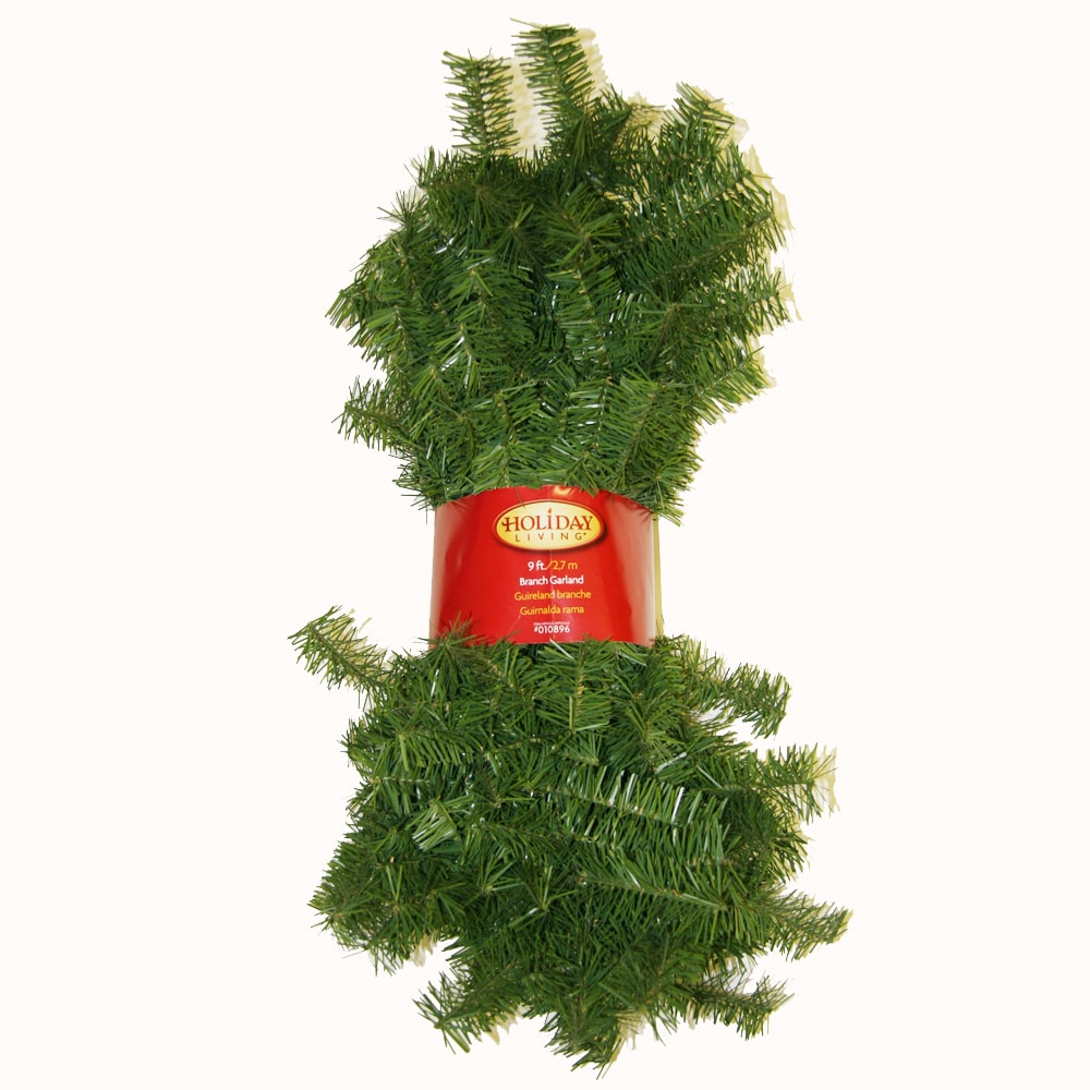 Holiday Living LW-U9500SS Outdoor 9-ft Decorative/Ornamental Garland with Unlit