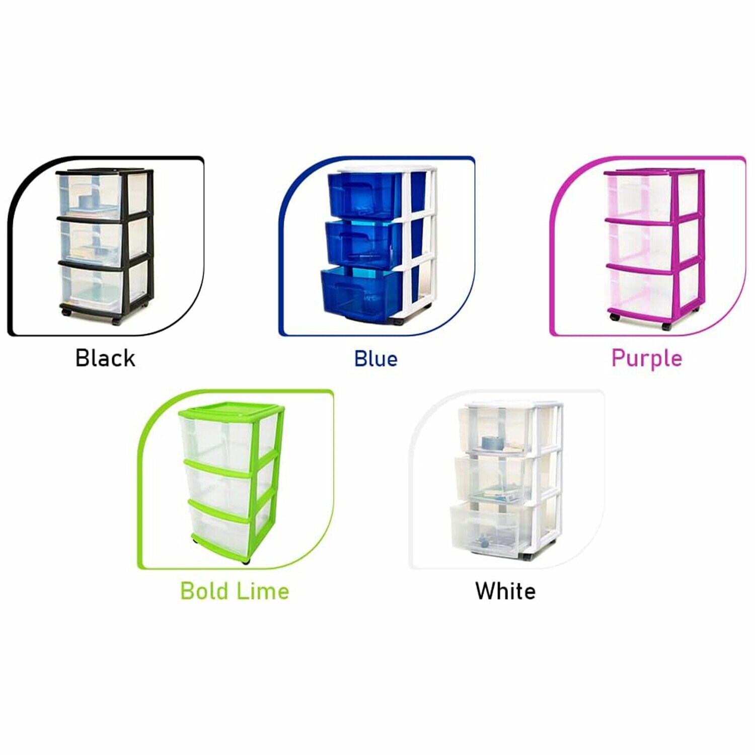 Homz Products 324376 Storage-Drawers - View #5