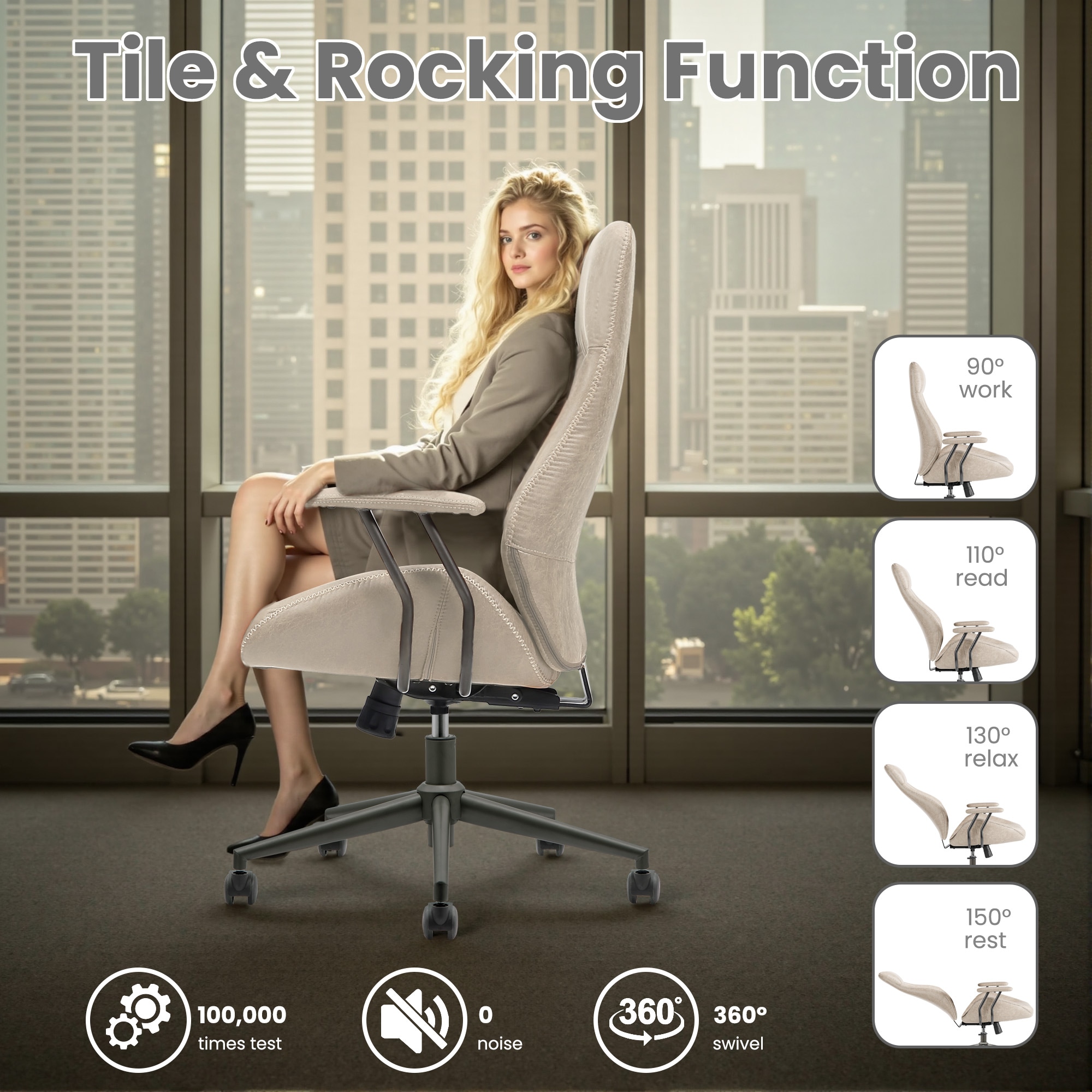 ALTRIGUS 6L-KL400-AL Office-Chairs - View #4