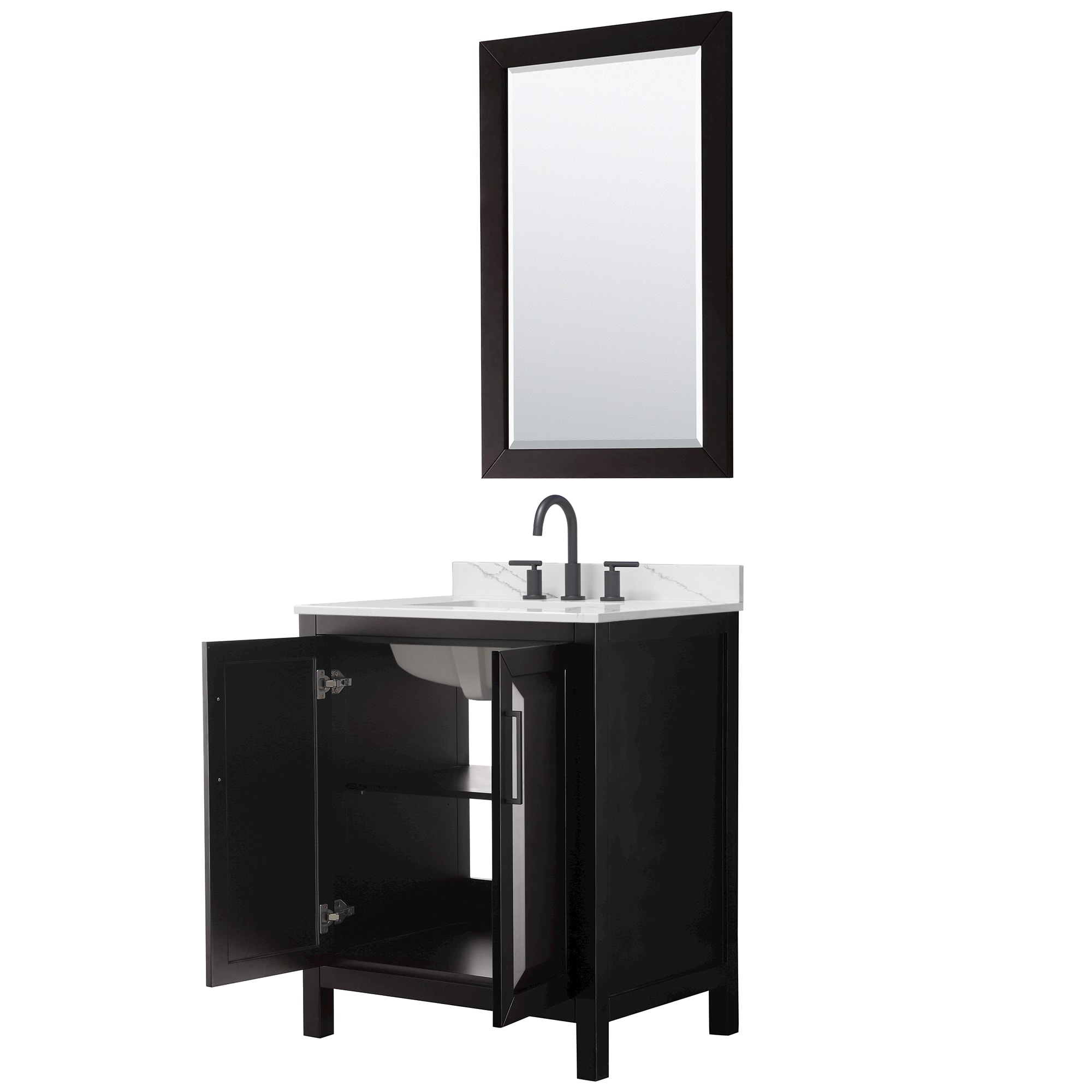 Wyndham Collection WCV252530SEBGTUS3M24 Bath-Vanity-Combo - View #2