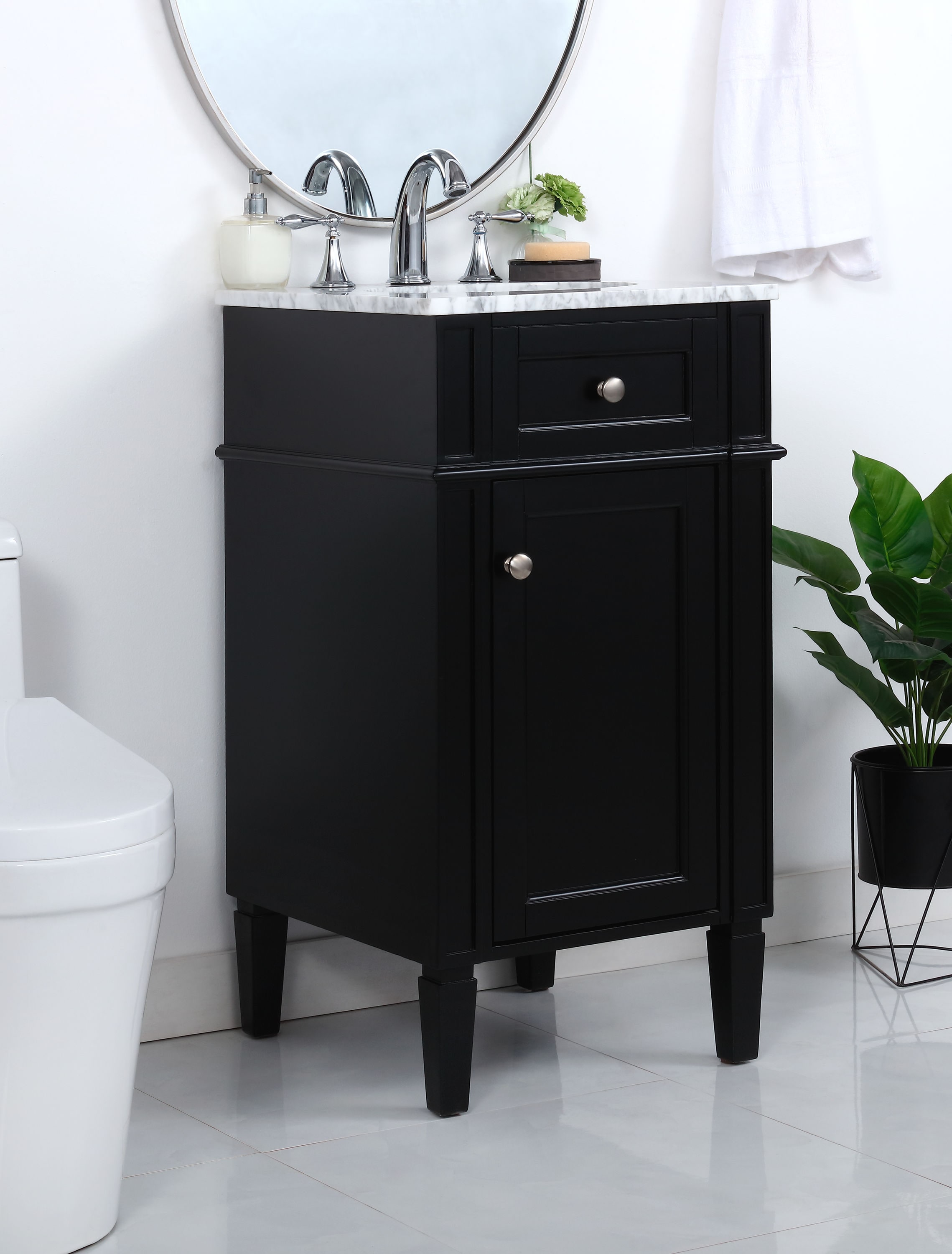 Elegant Decor HF37554BK Bath-Vanity-Combo - View #3