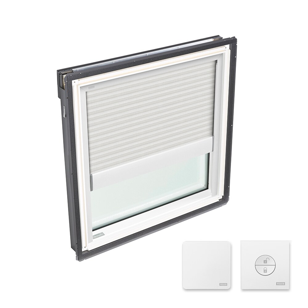 VELUX 44.25-in x 45.75-in Fixed Deck Mount Skylight with Laminated Low-e Argon Glass