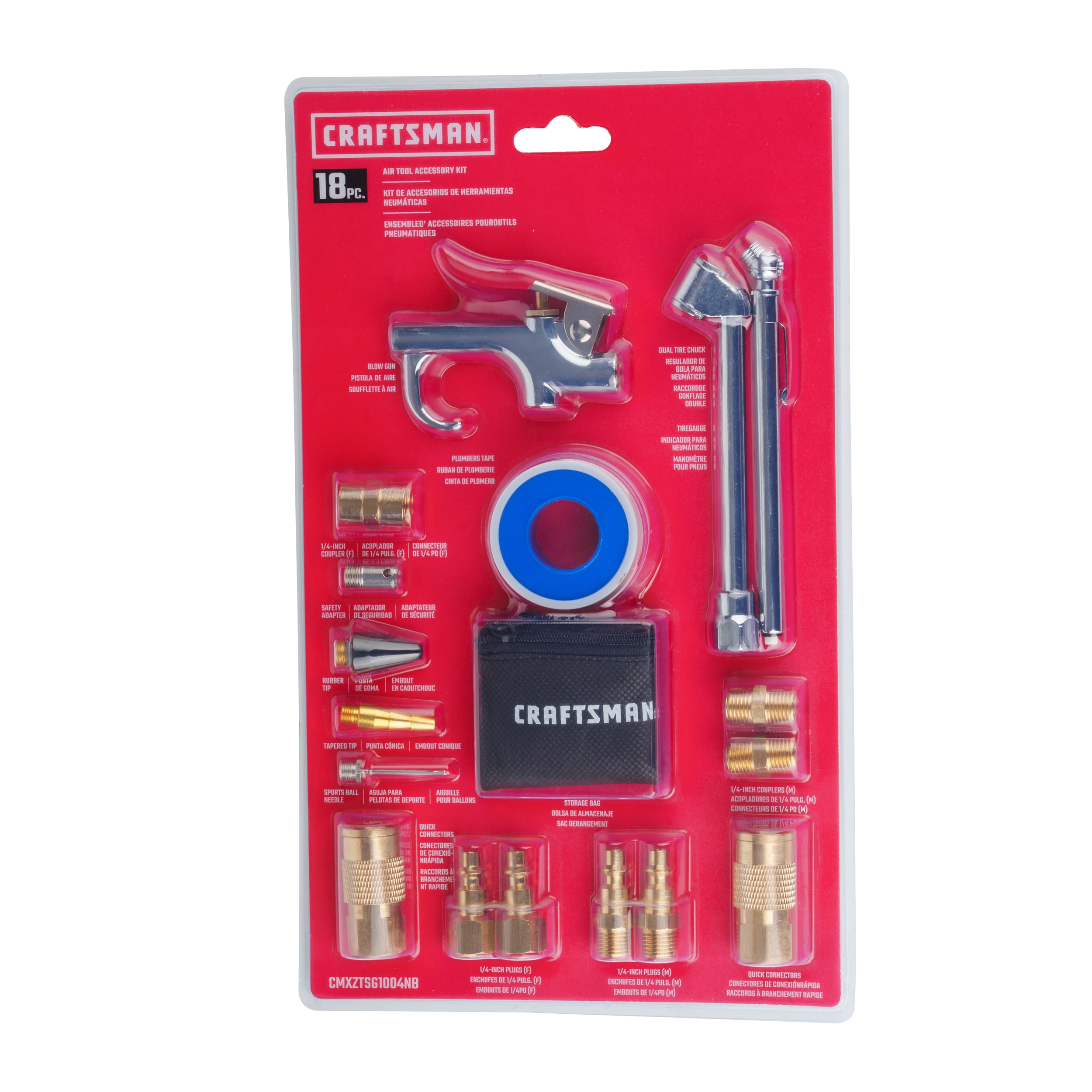 Craftsman 1/4 in. Air Compressor Accessory Kit 20 pc - Ace Hardware