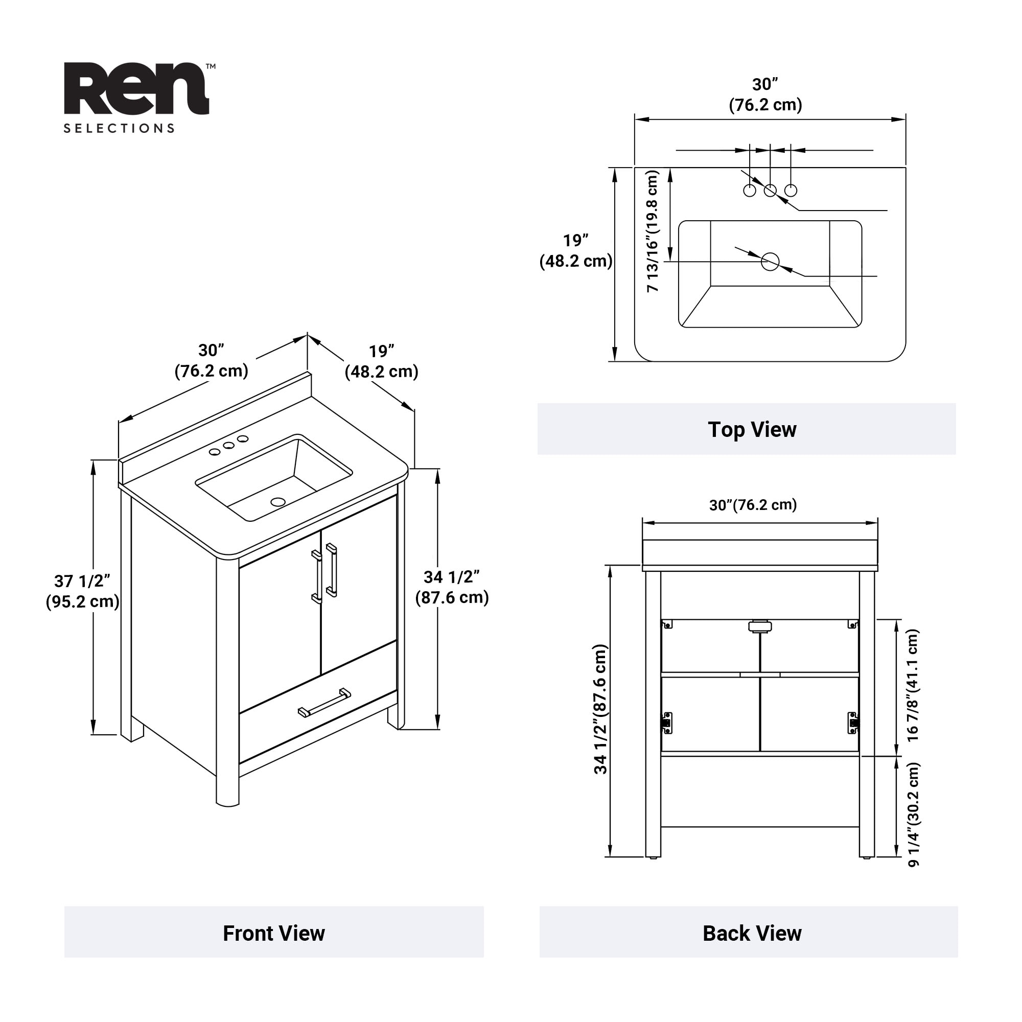 OVE Decors 15VVA-DARI30-185 Bath-Vanity-Combo - View #17
