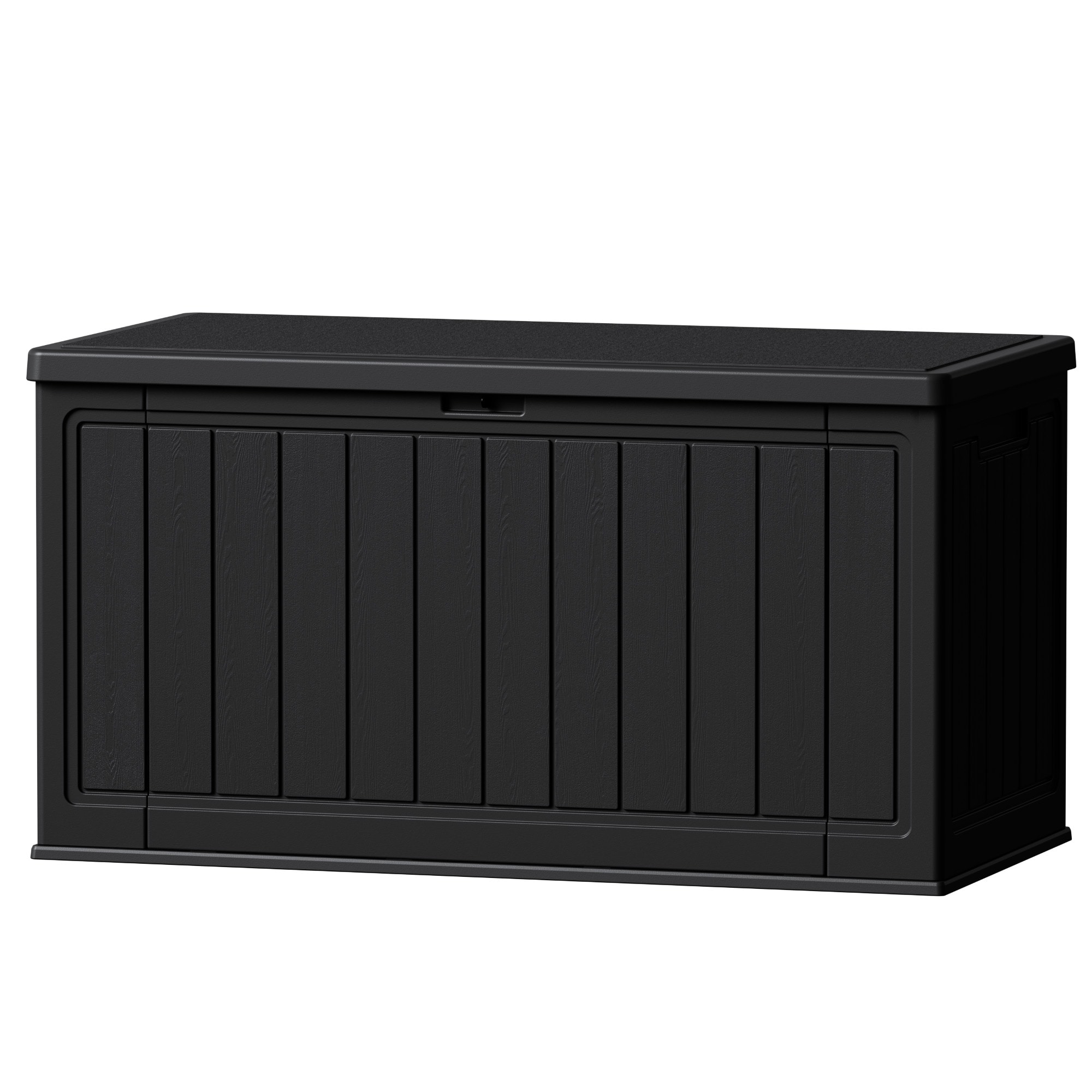 Patiowell WES-0664-0 150-Gallon Black Plastic Deck Box
