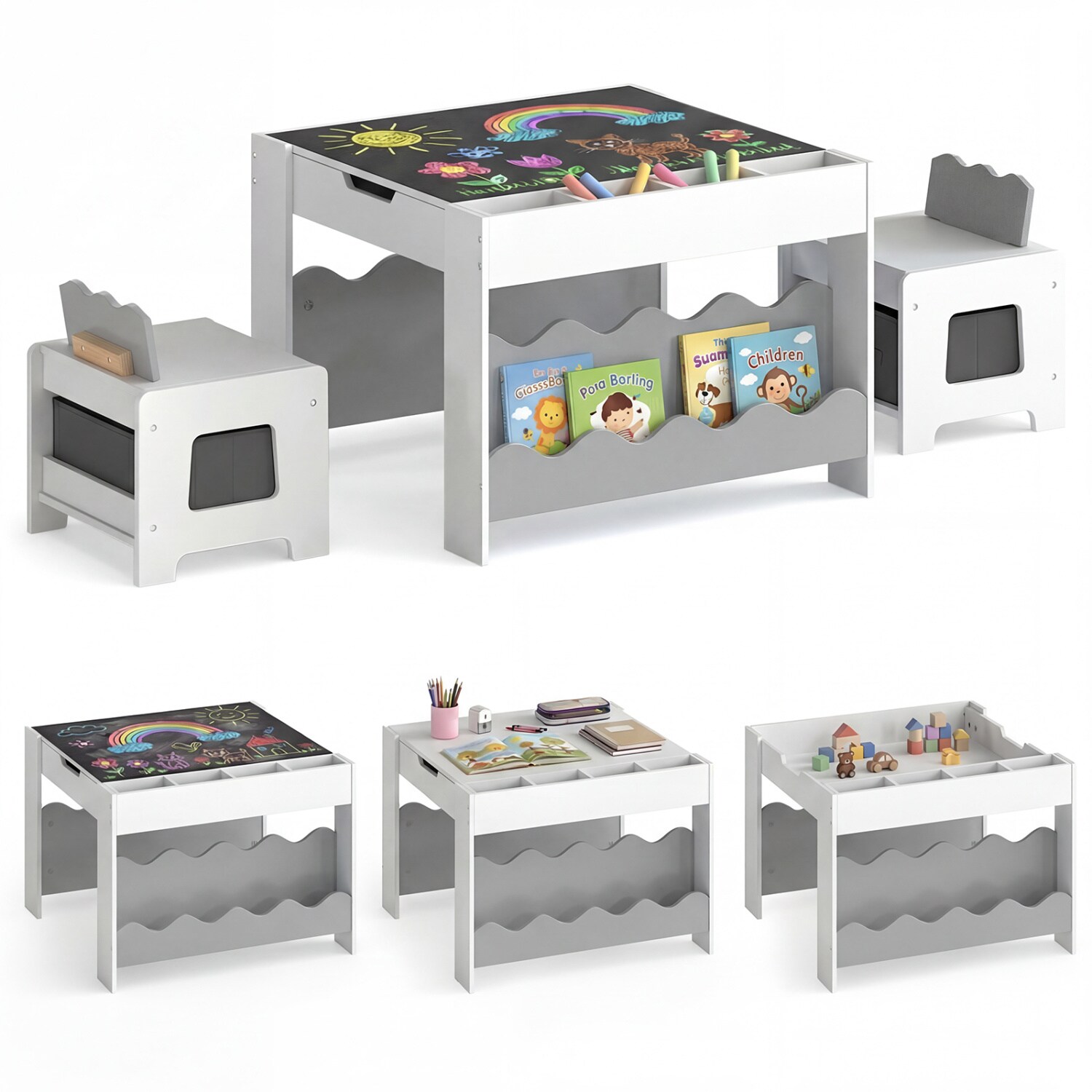 Slickblue D-CO-RG74501YH Kids-Play-Tables - View #4