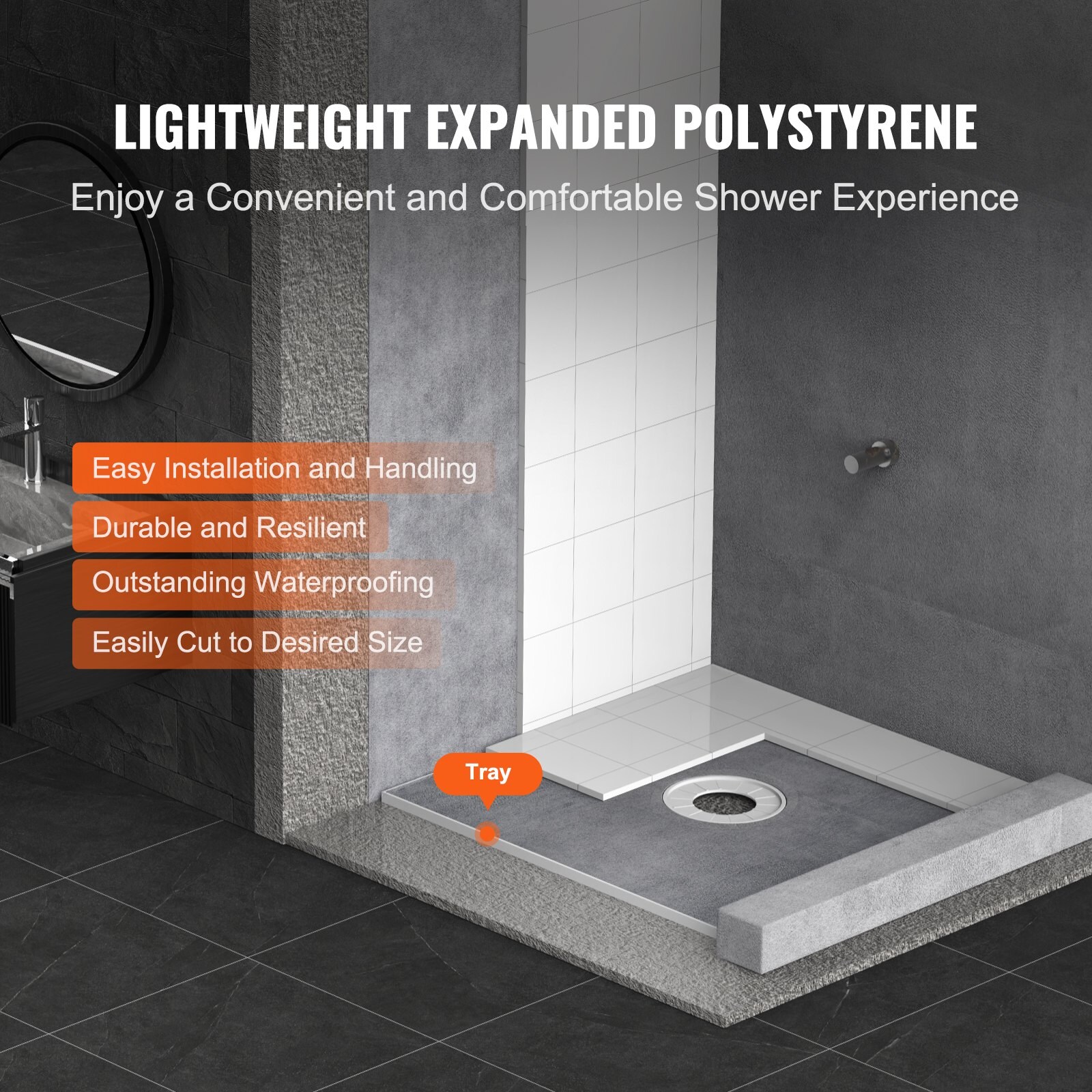 LOVMOR SF-WS-T3342P359964 Shower-Floors - View #2