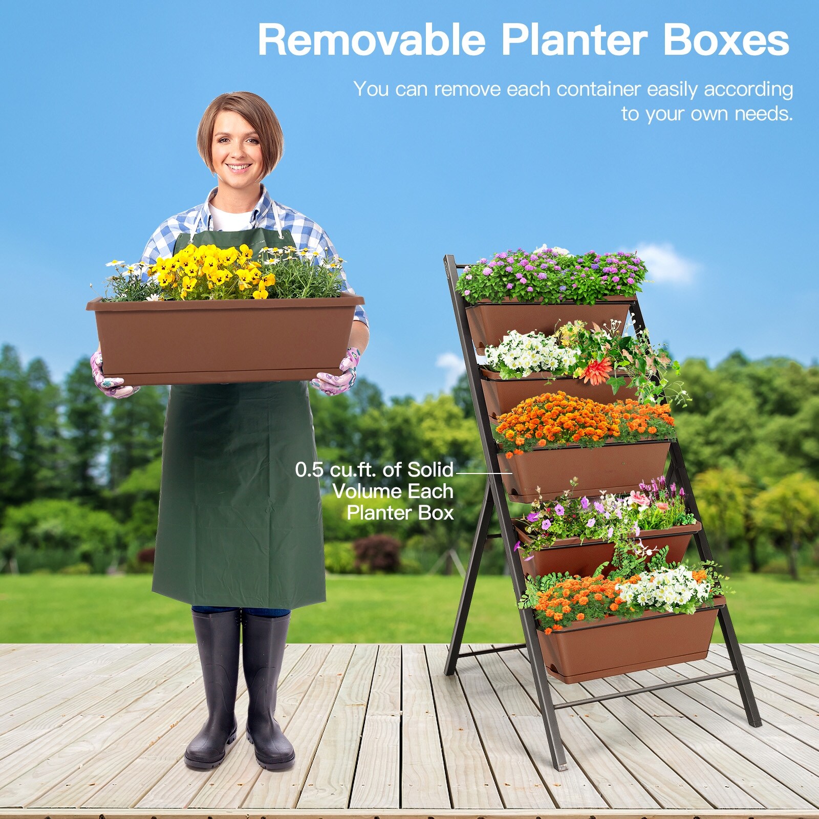 Forclover CTW-NP10182CF Plant-Stand - View #11