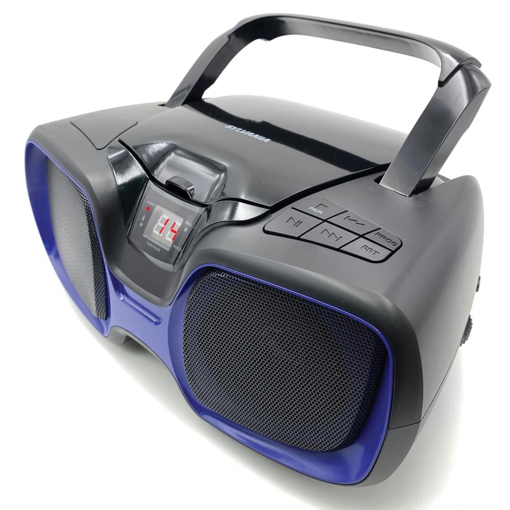 SYLVANIA CURCD1037BTBLU Boomboxes-Radios - View #4