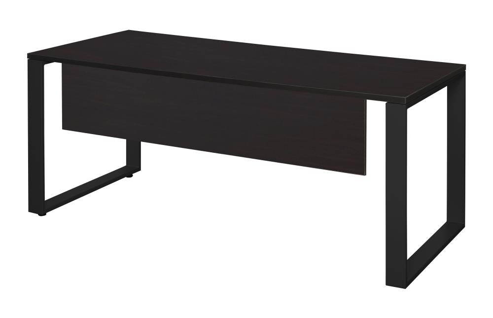 Regency STTM6630MWBK Structure Brown 4-Person Training Table (66-in W x 29-in H)