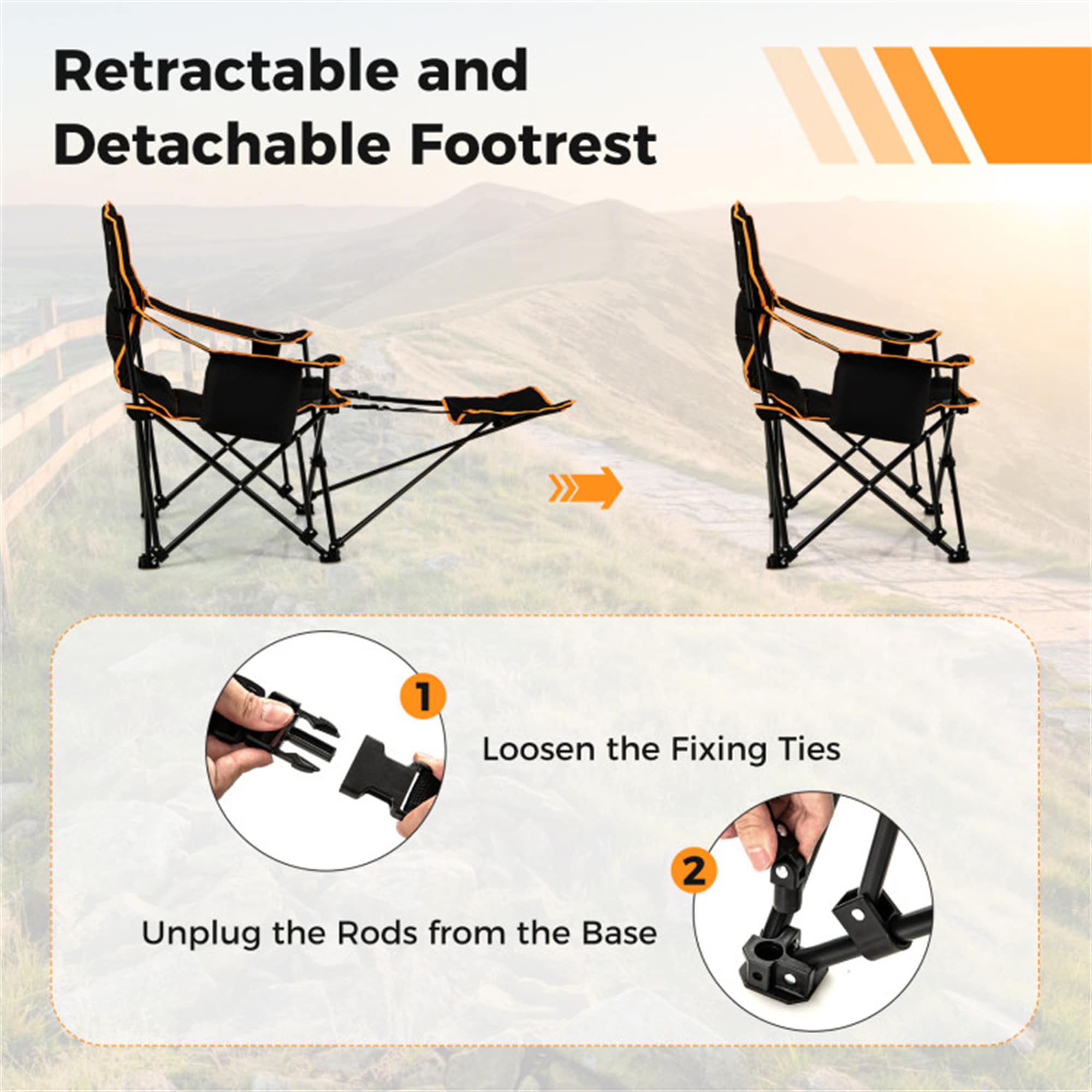 BABOOM BOM-11710DK-CO Beach-Camping-Chairs - View #7