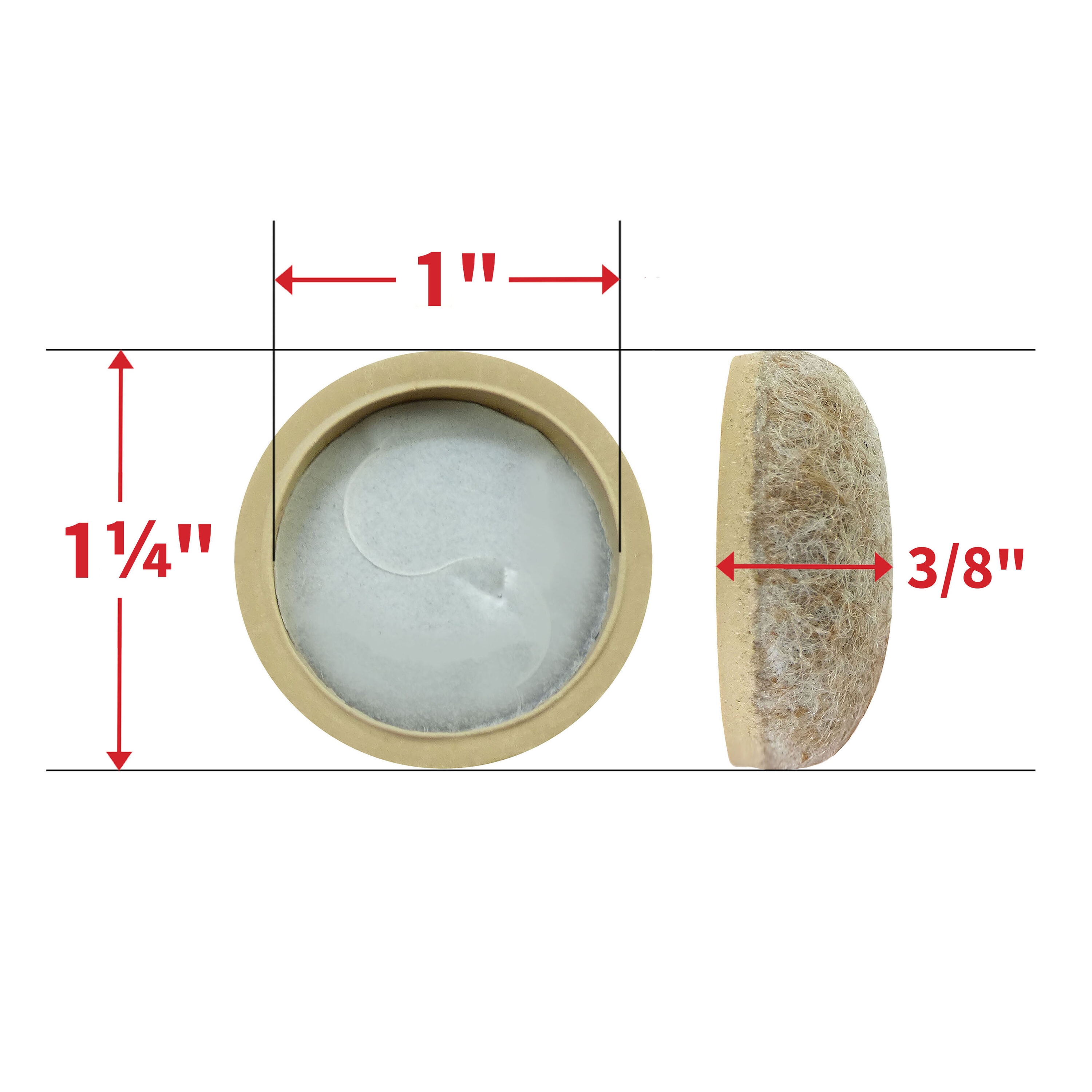 RELIABILT 4318424RB Felt-Pads - View #3