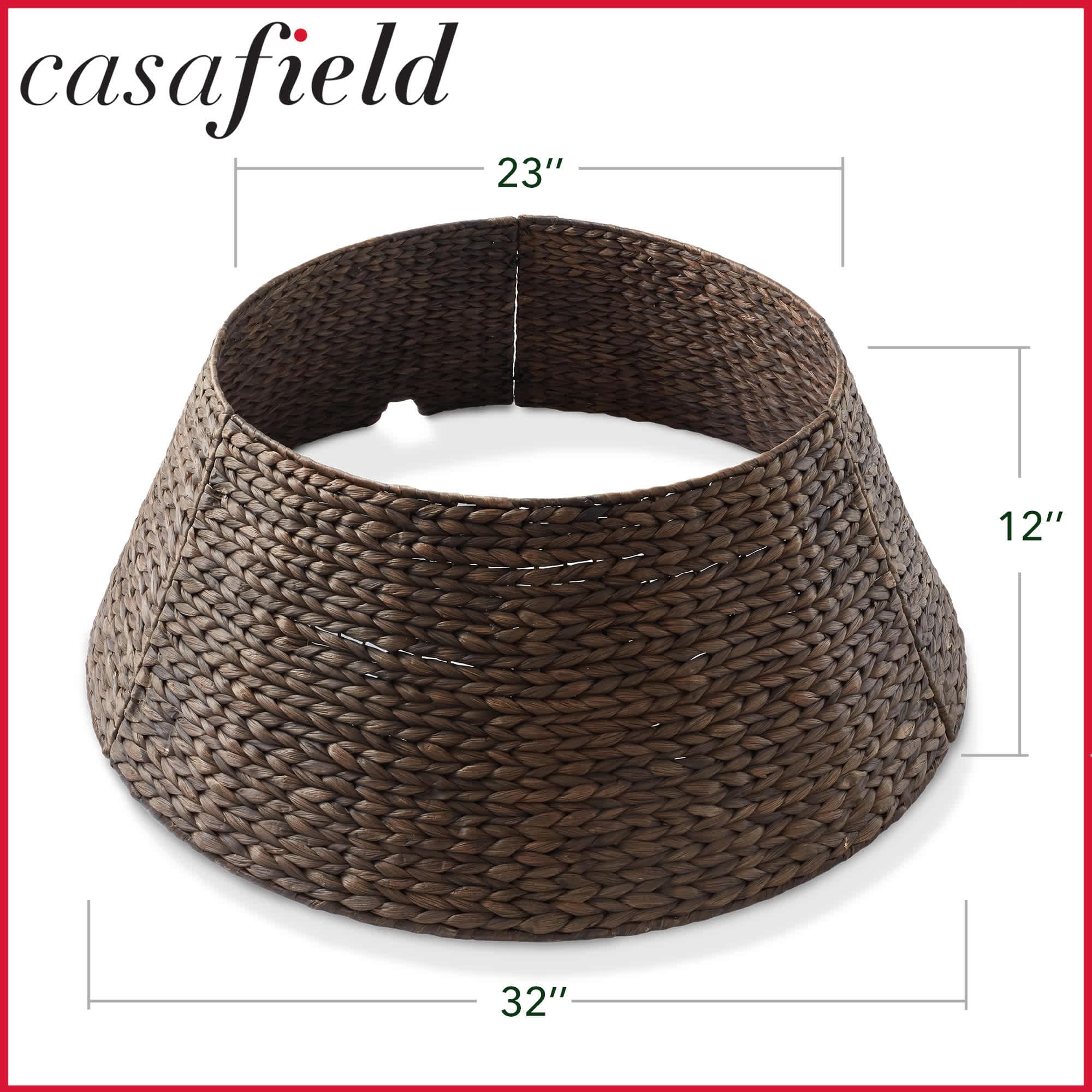 Casafield SZN-CLR-3223-BRN Tree-Skirts - View #7