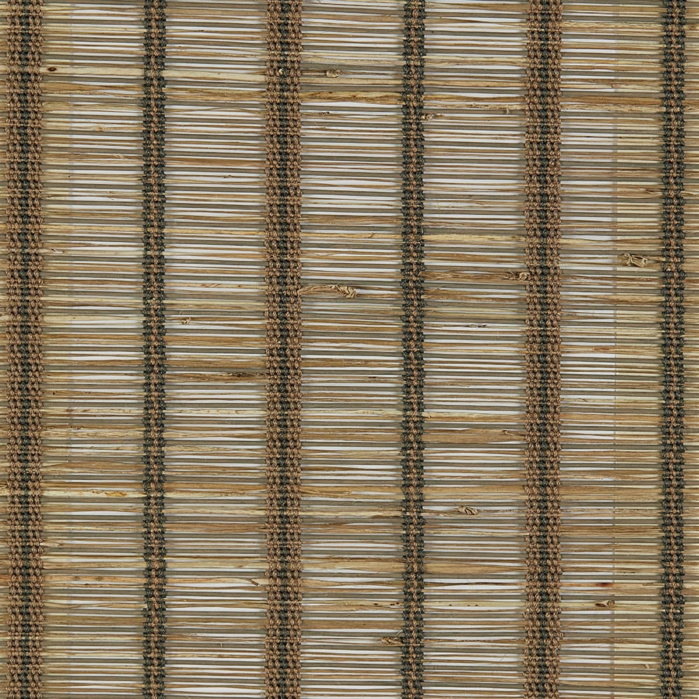 LEVOLOR 505086 Meadow Sandy Brown Light filtering Jute Roman shade swatch
