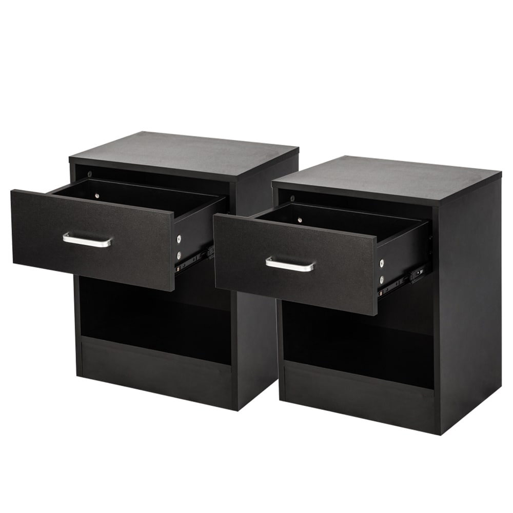 Winado LO1G52002624 Black Nightstand