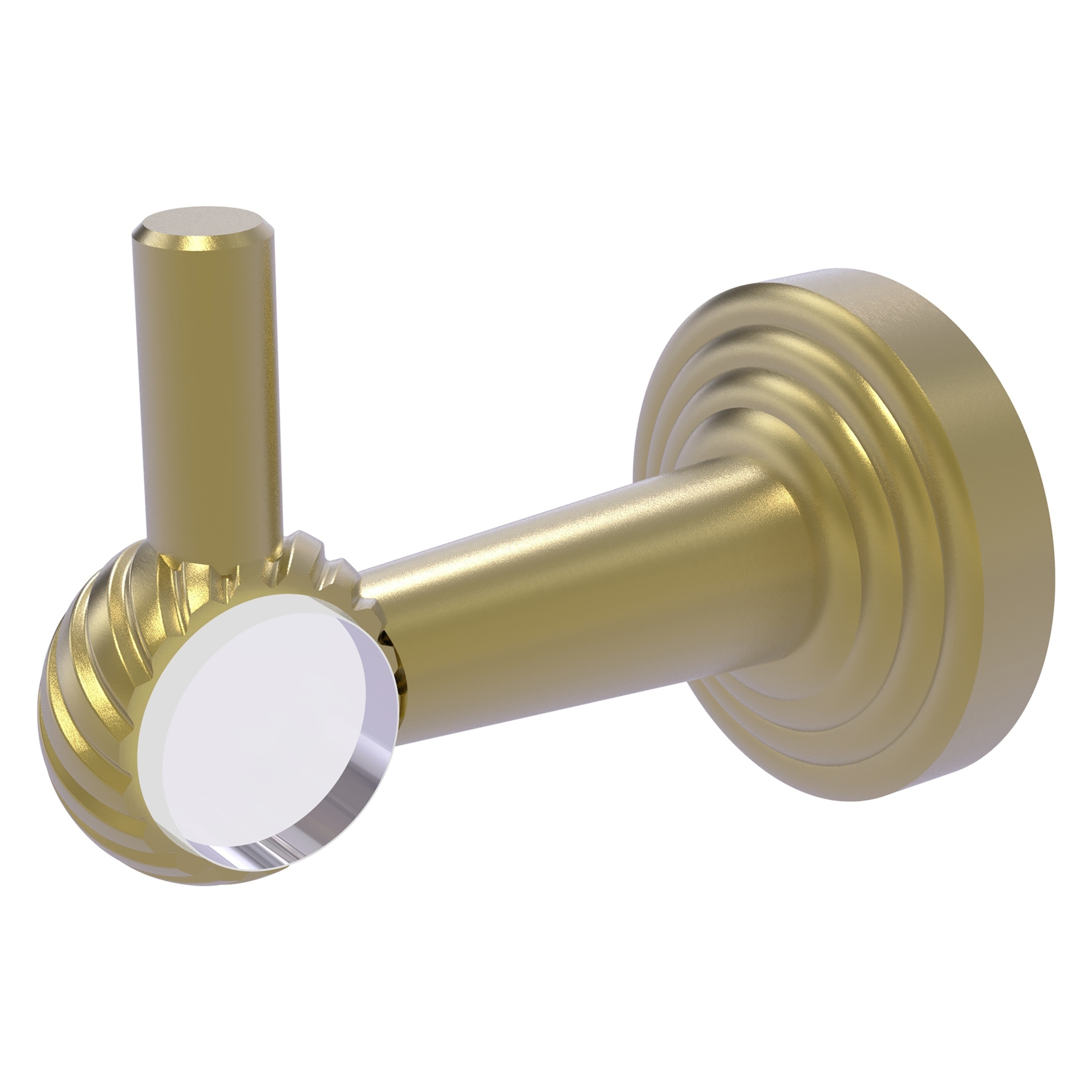 Allied Brass PB-20T-SBR Pacific Beach Satin Brass Single -Hook Wall mount Towel Hook