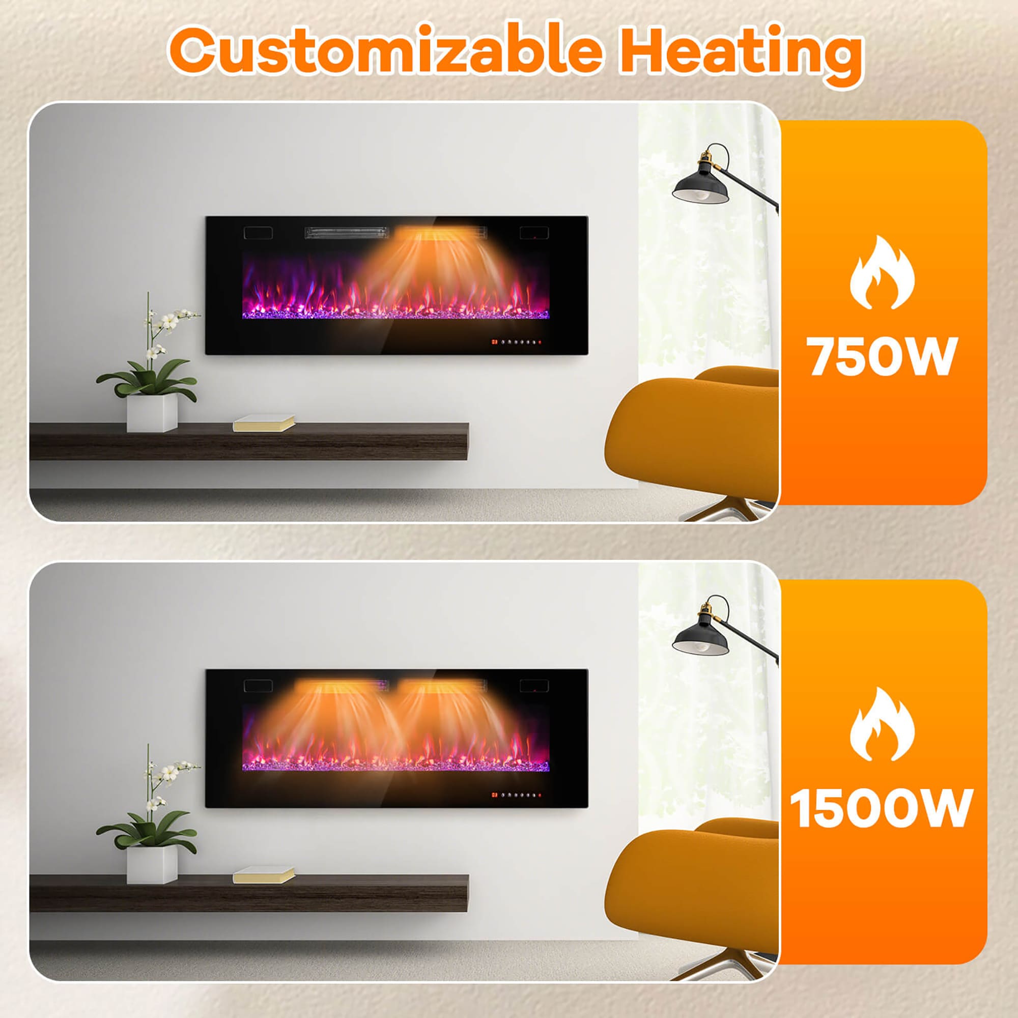 Goplus FP10235US-50 Electric-Fireplaces - View #4