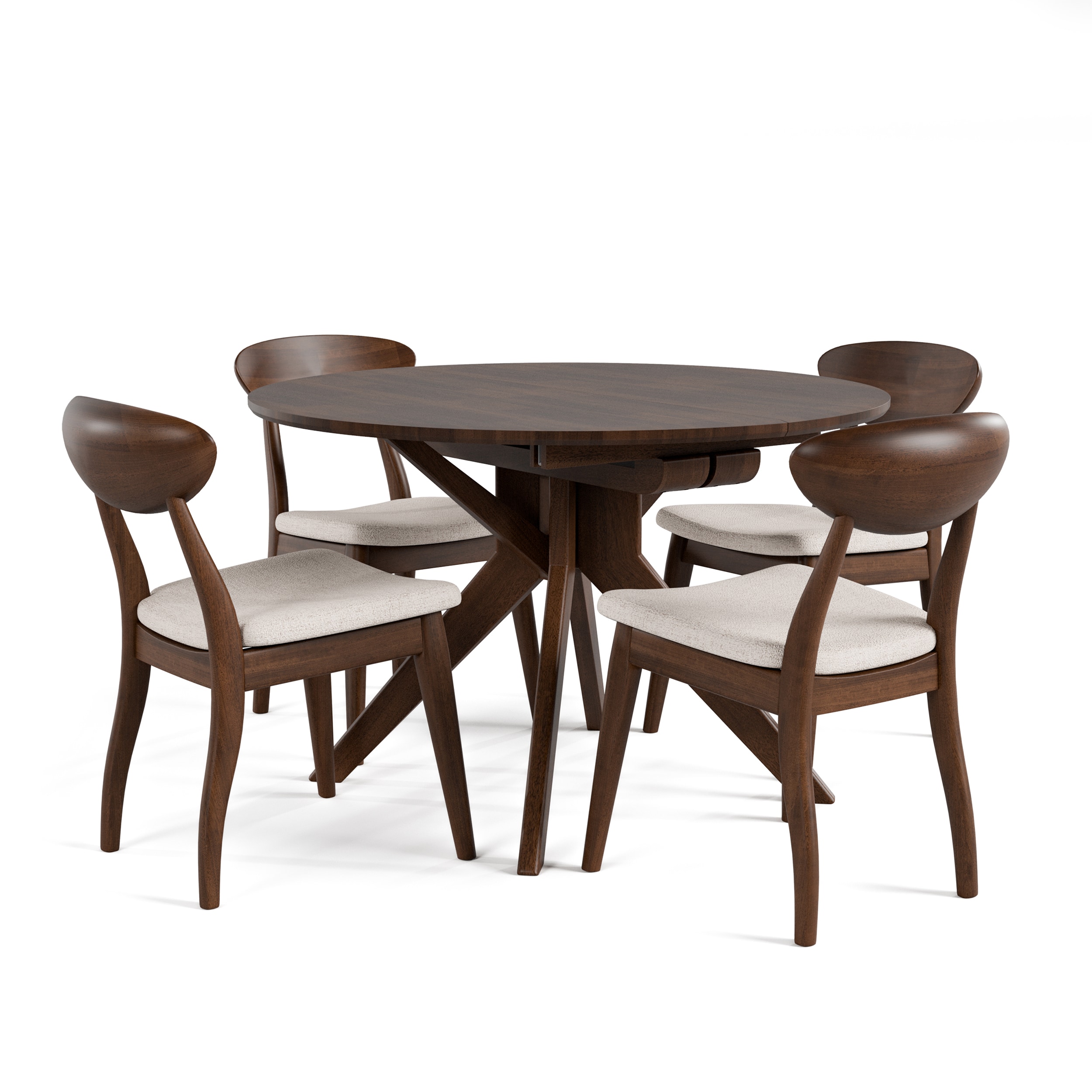 Furniture of America IDF30005WNOT5PC Dining-Sets - View #6