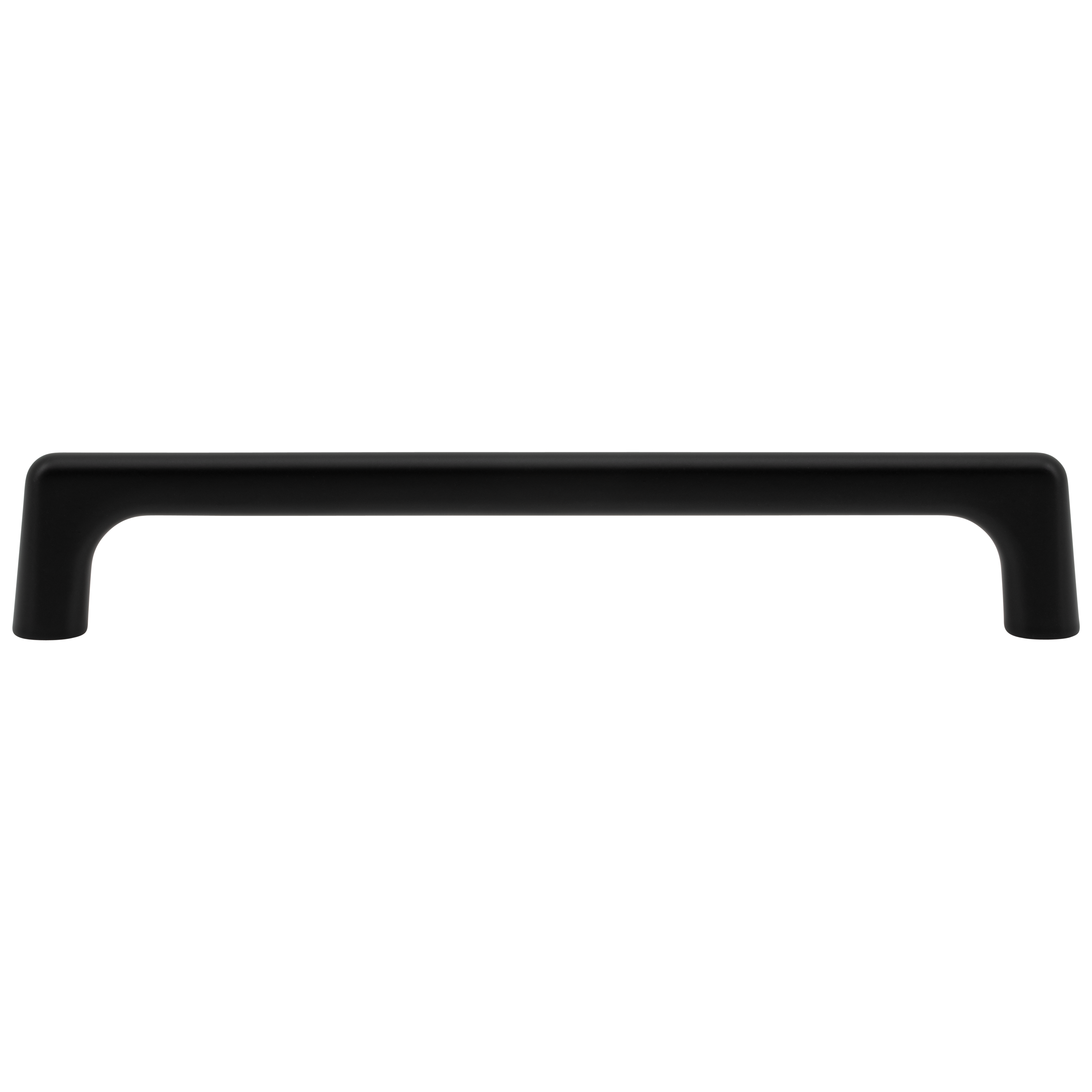 Villa Valentina VV6160MB Series No. 6, 6-5/16-in , 160mm Center to Center Matte Black Rectangular Handle Drawer Pulls
