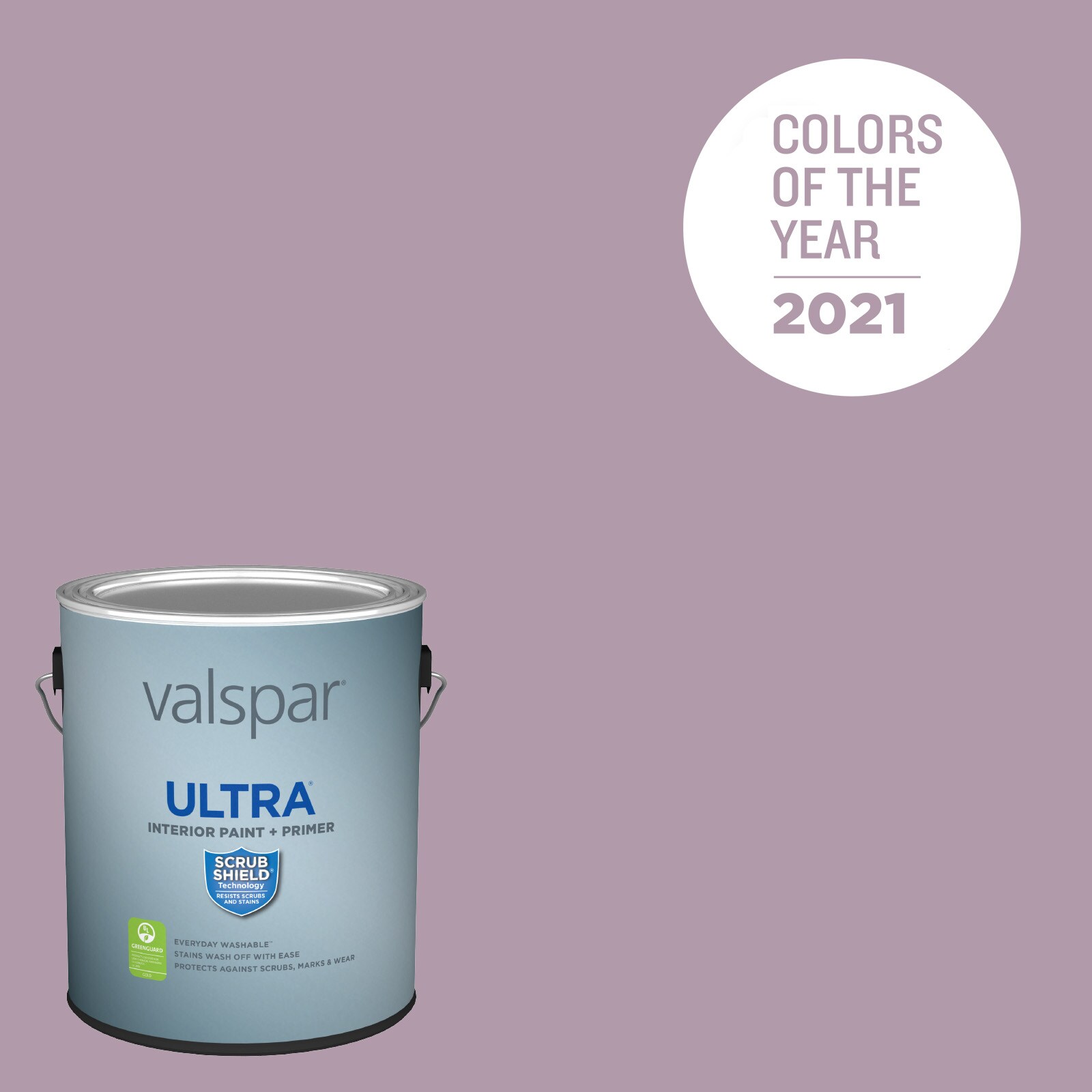 Valspar 1002-7C-935295 Ultra Satin Dusty Lavender 1002-7C Latex Interior Paint Paint + Primer ( 1-gallon )