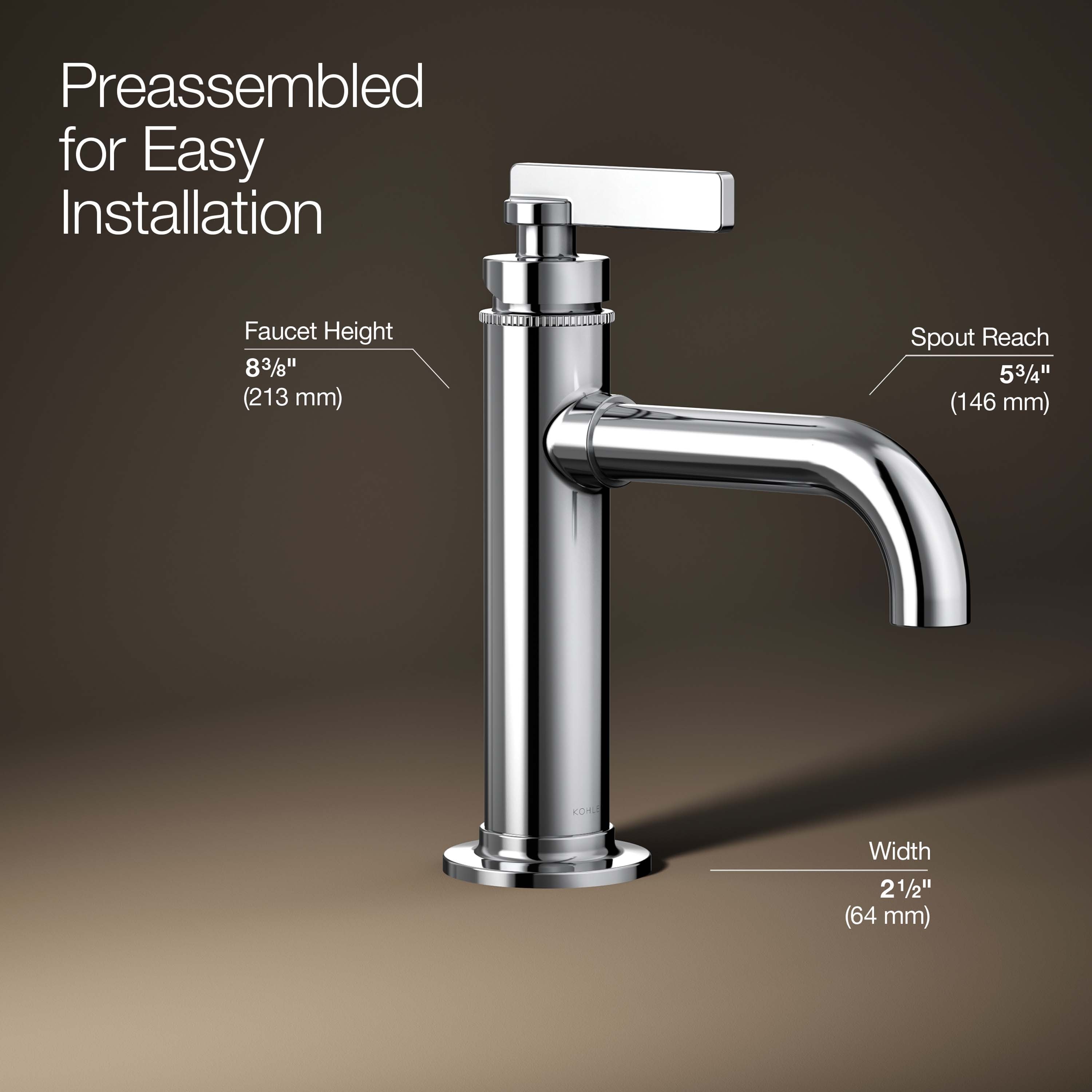 KOHLER 35907-4N-CP Lavatory-Faucets - View #4