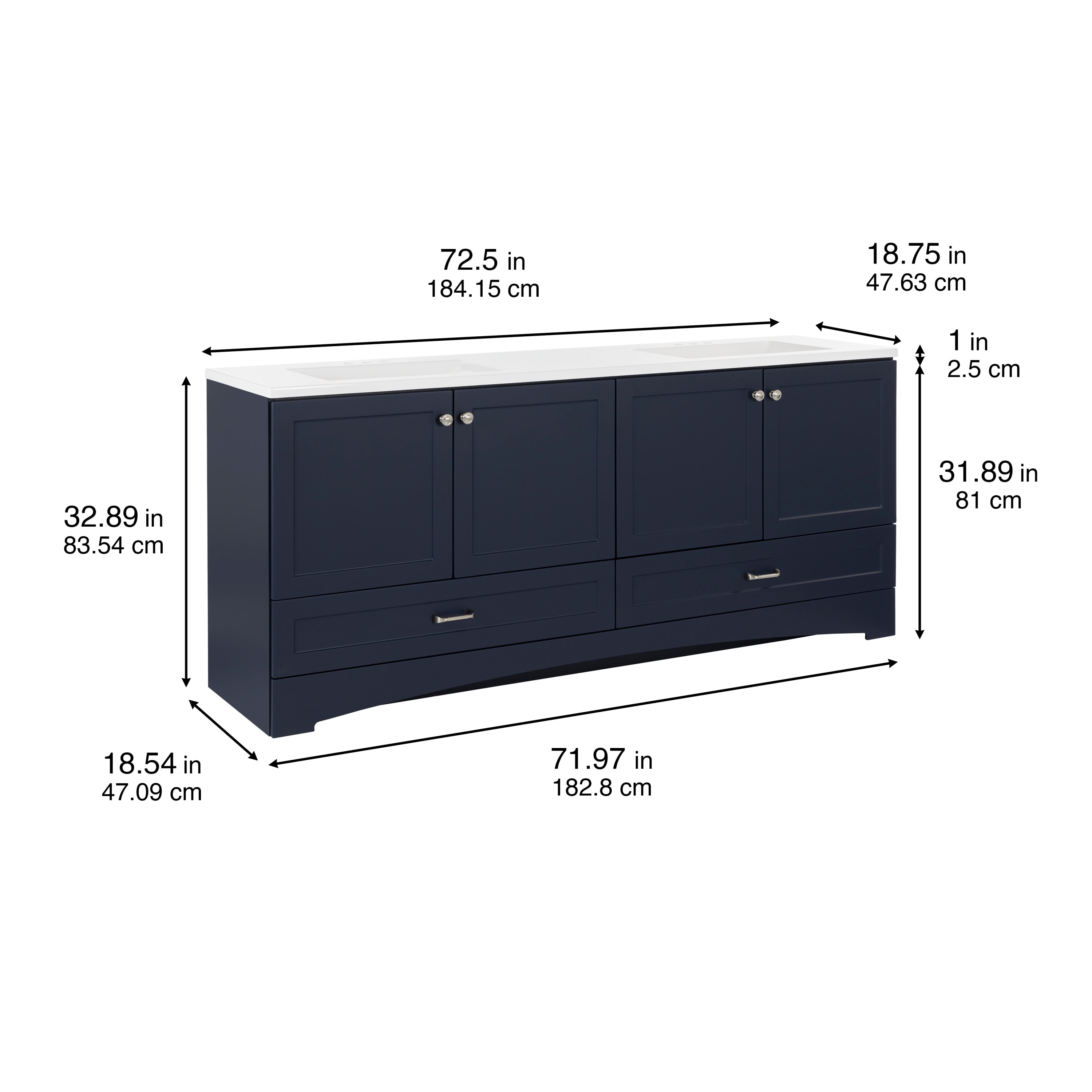 Diamond NOW C72W30363 Bath-Vanity-Combo - View #4