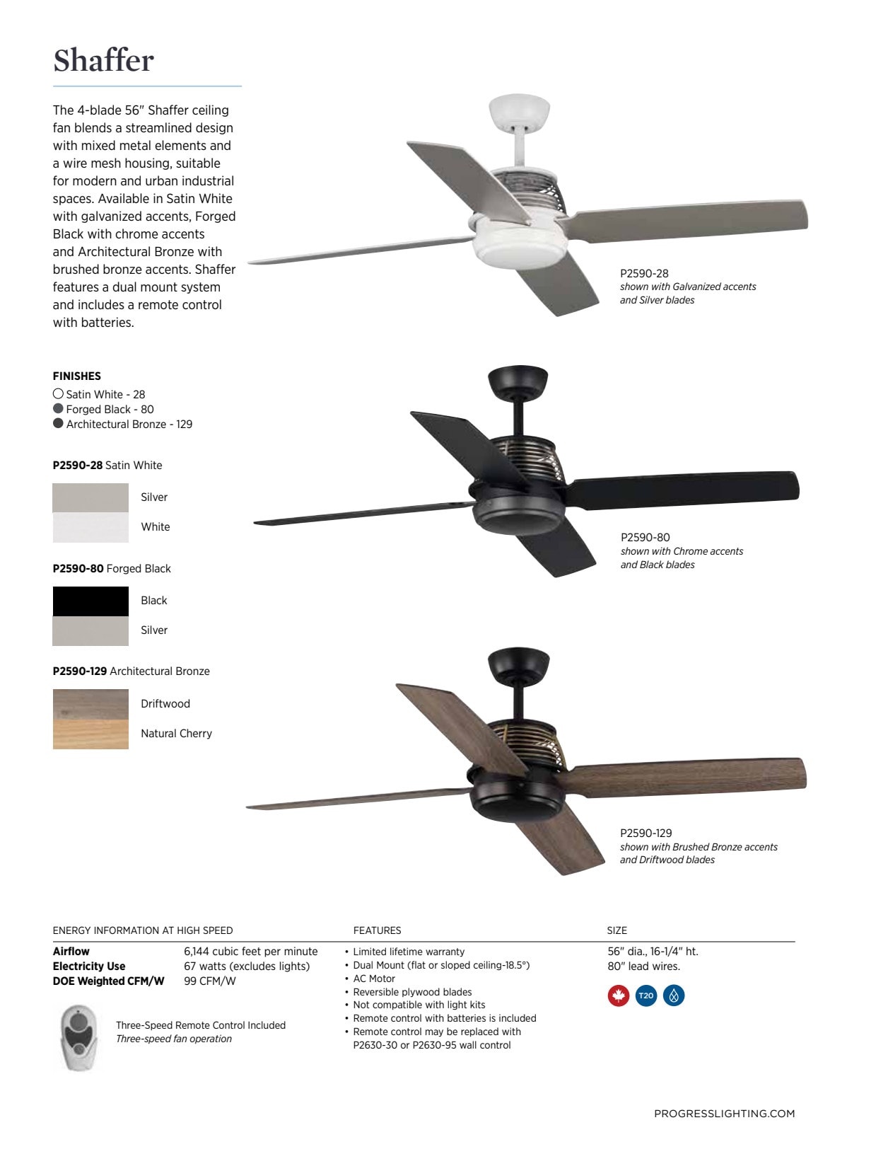 Progress Lighting P2590-28 Ceiling-Fans - View #18