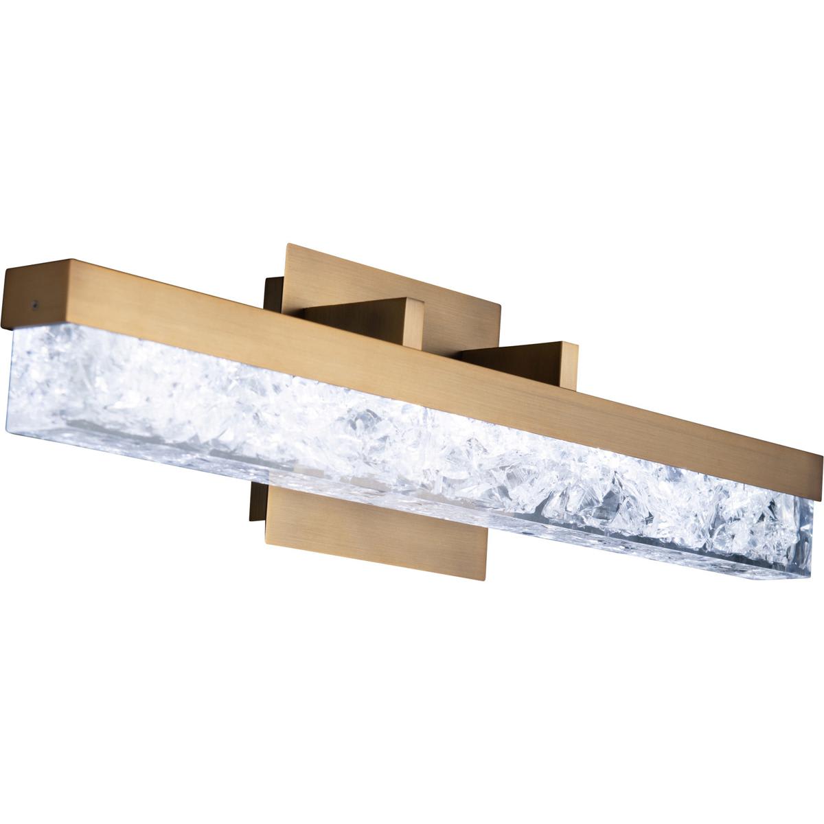 Modern Forms 1846848 WS-62021-AB Minx Bathroom Vanity Light Aged Brass