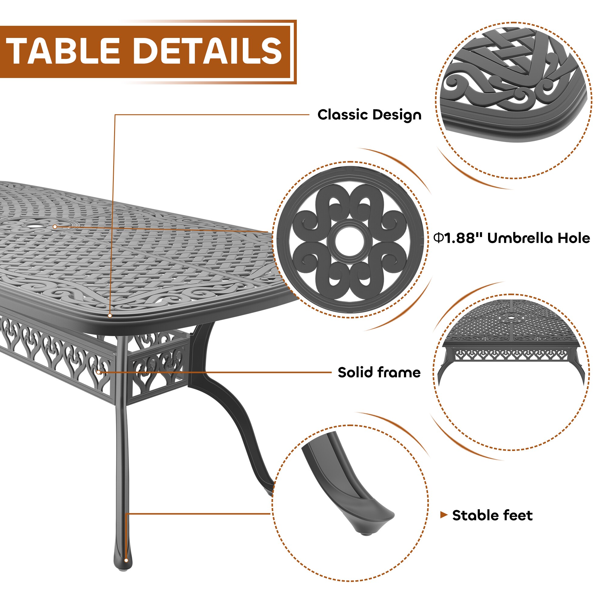 nicesure SLBK6047CZ6A1174RC Patio-Dining-Sets - View #4