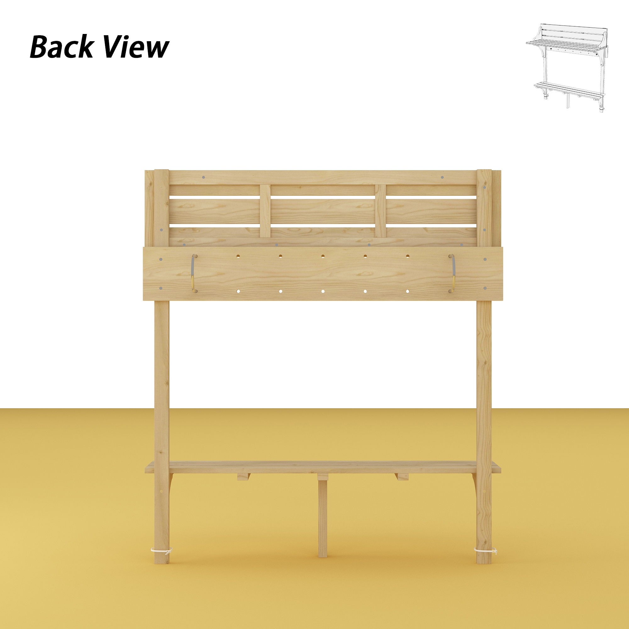 FUFU&GAGA LJY-KF210045-02 Plant-Stand - View #7