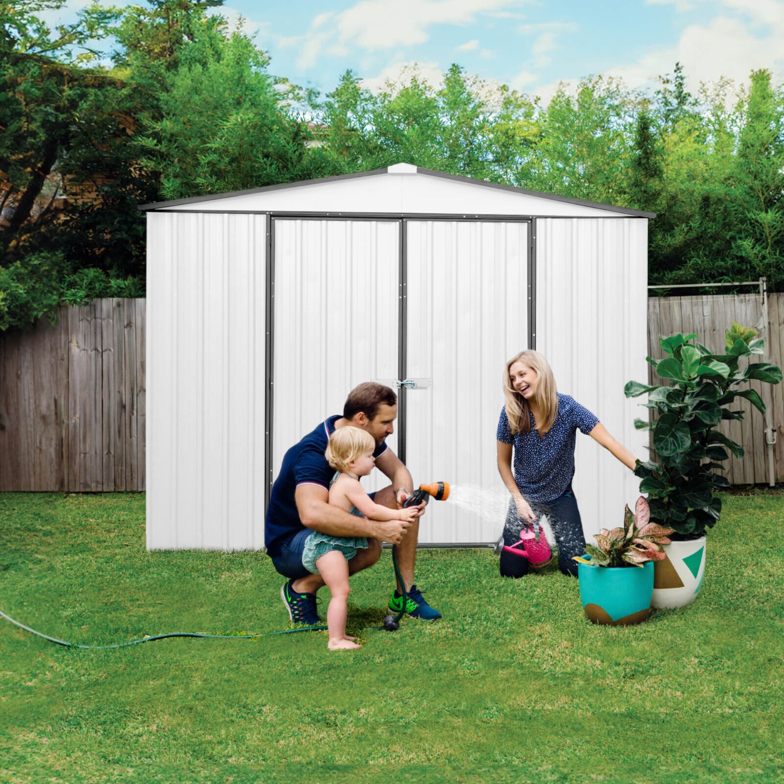 ABSCO AB1121 Metal-Storage-Buildings-Sheds - View #3