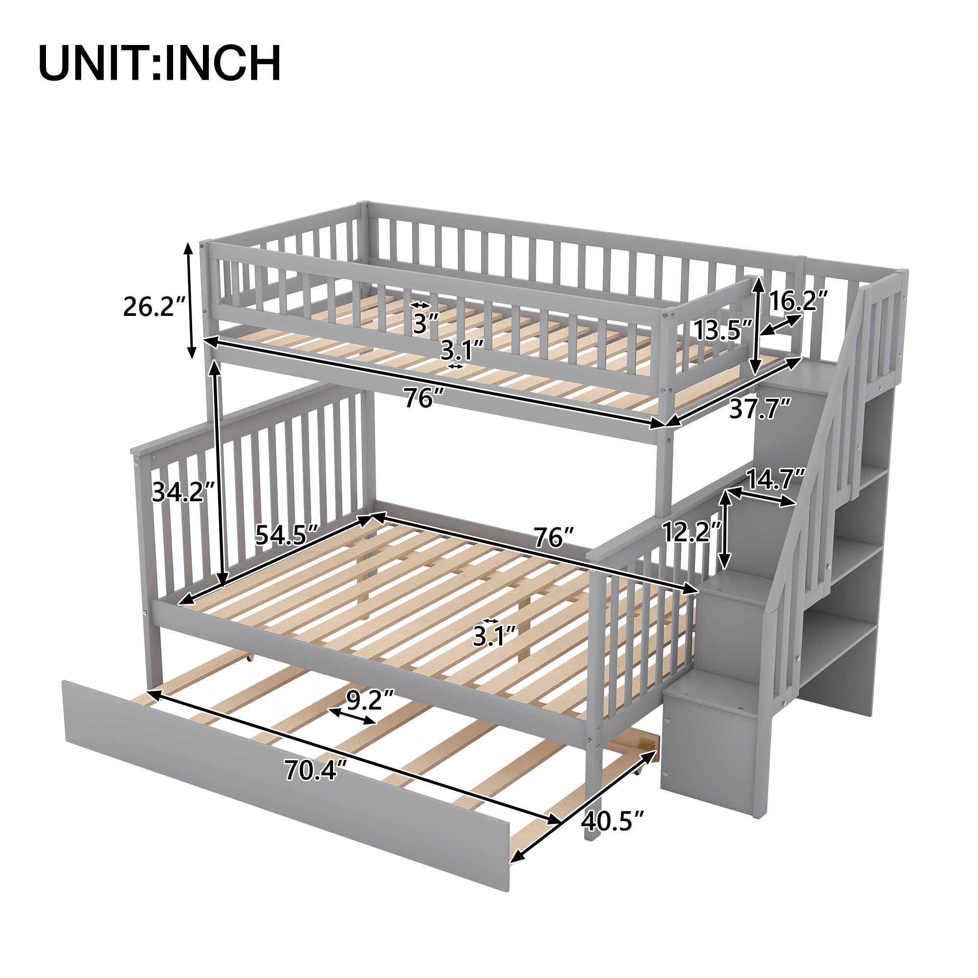 Qualler BWM000403E Bunk-Beds - View #9