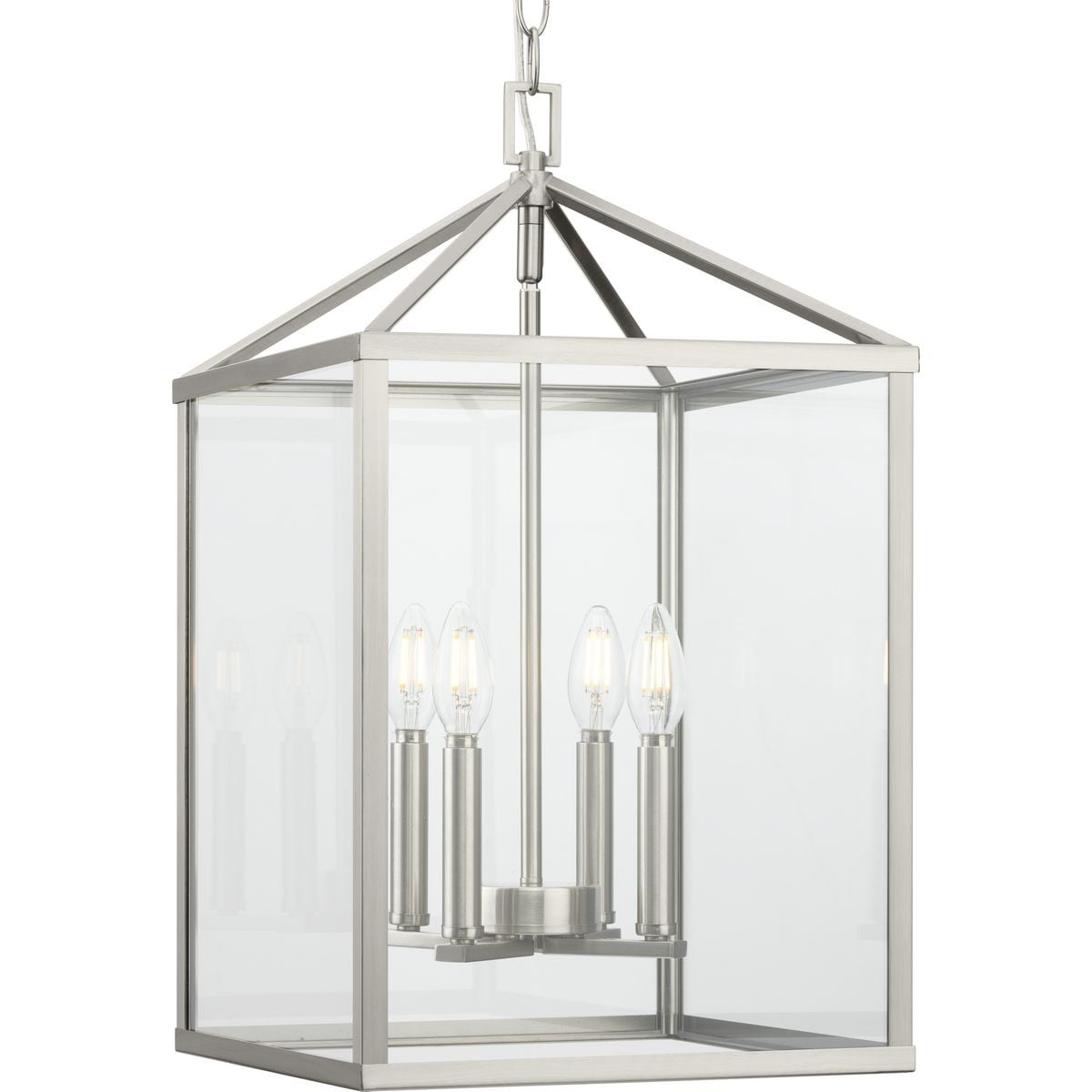 Progress Lighting Hillcrest 4-Light Transitional Chandelier