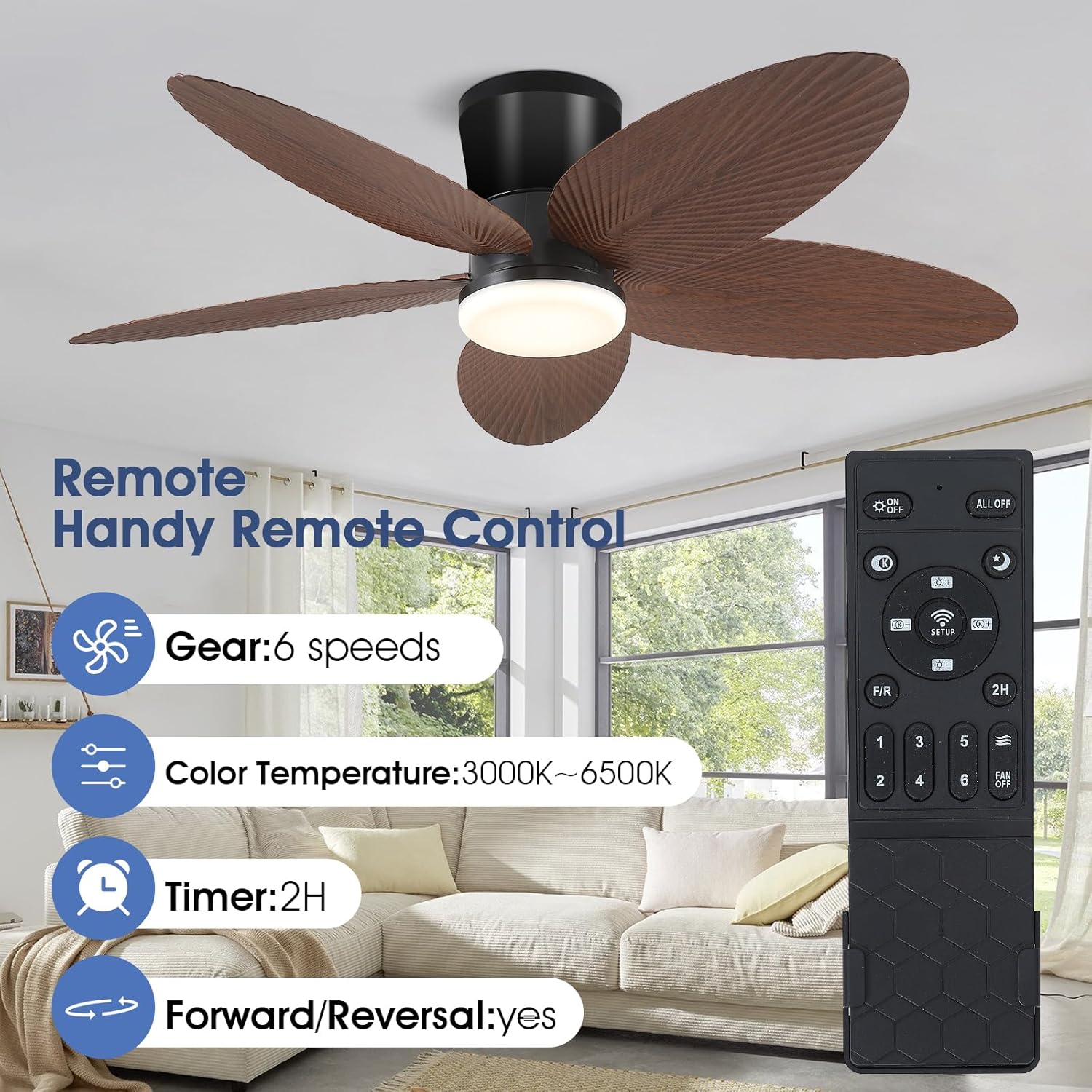 Kviflon LS6669-42 Ceiling-Fans - View #2