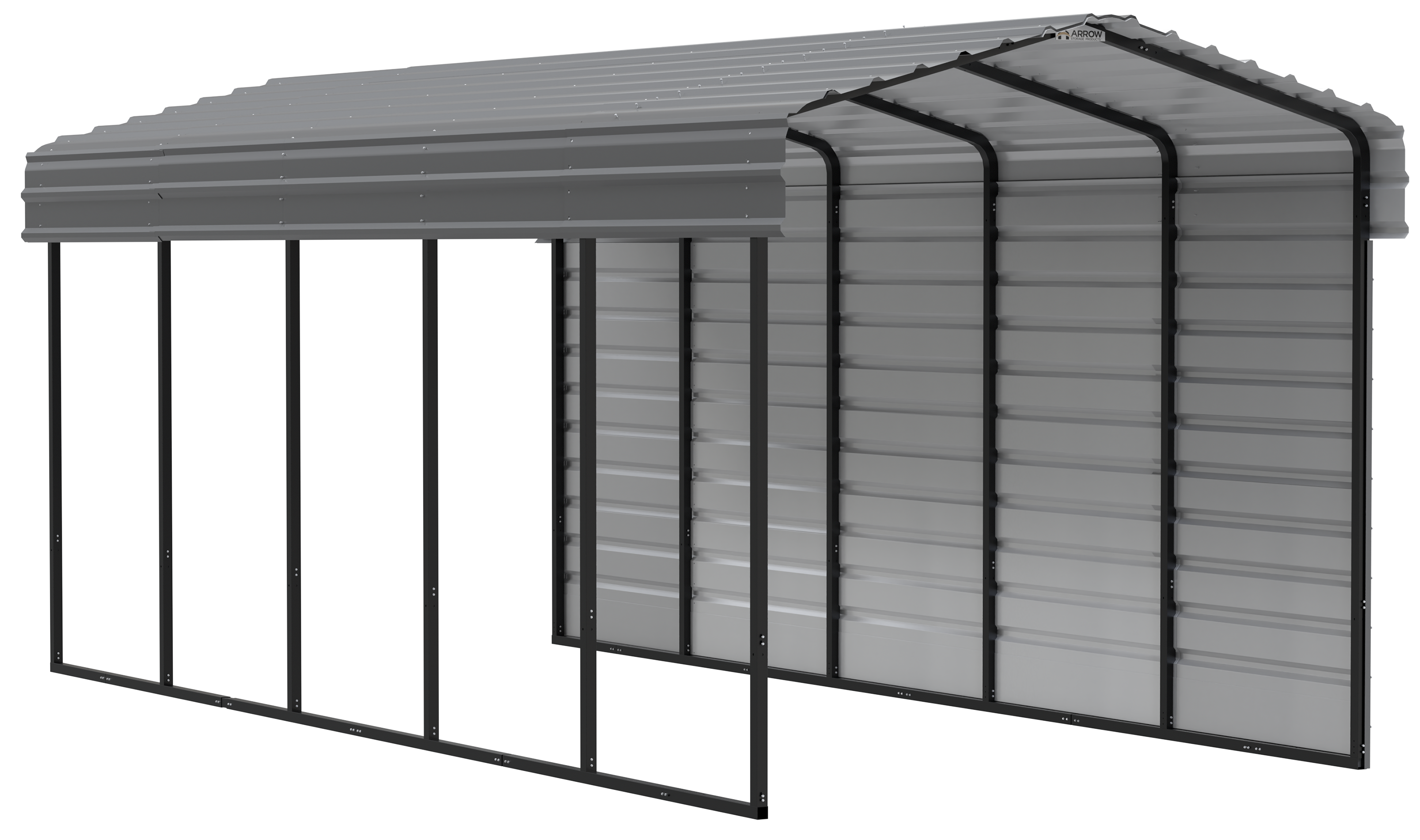 Arrow CPHC102409ECL1 Carport-Covers - View #14
