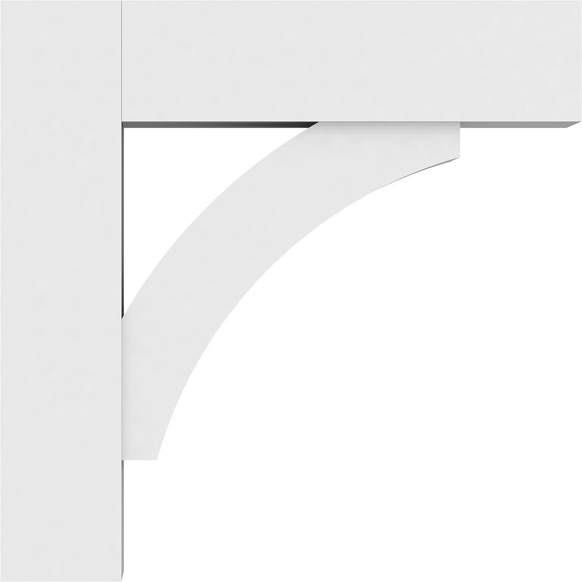 Ekena Millwork BKTP05X24X24THR05 Exterior-Brackets-Braces - View #3