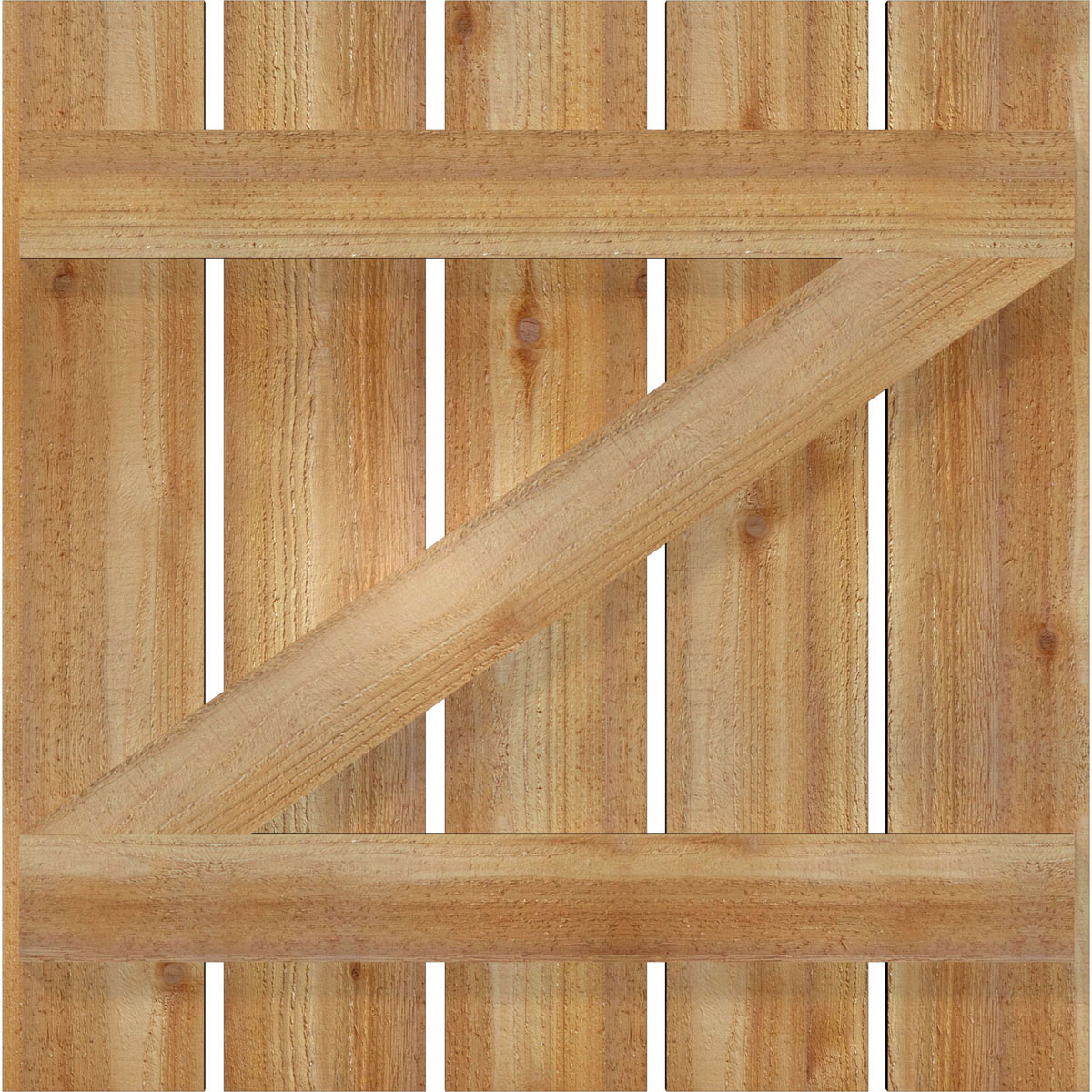 Ekena Millwork RBS06Z29X029RWR Exterior-Shutters - View #5