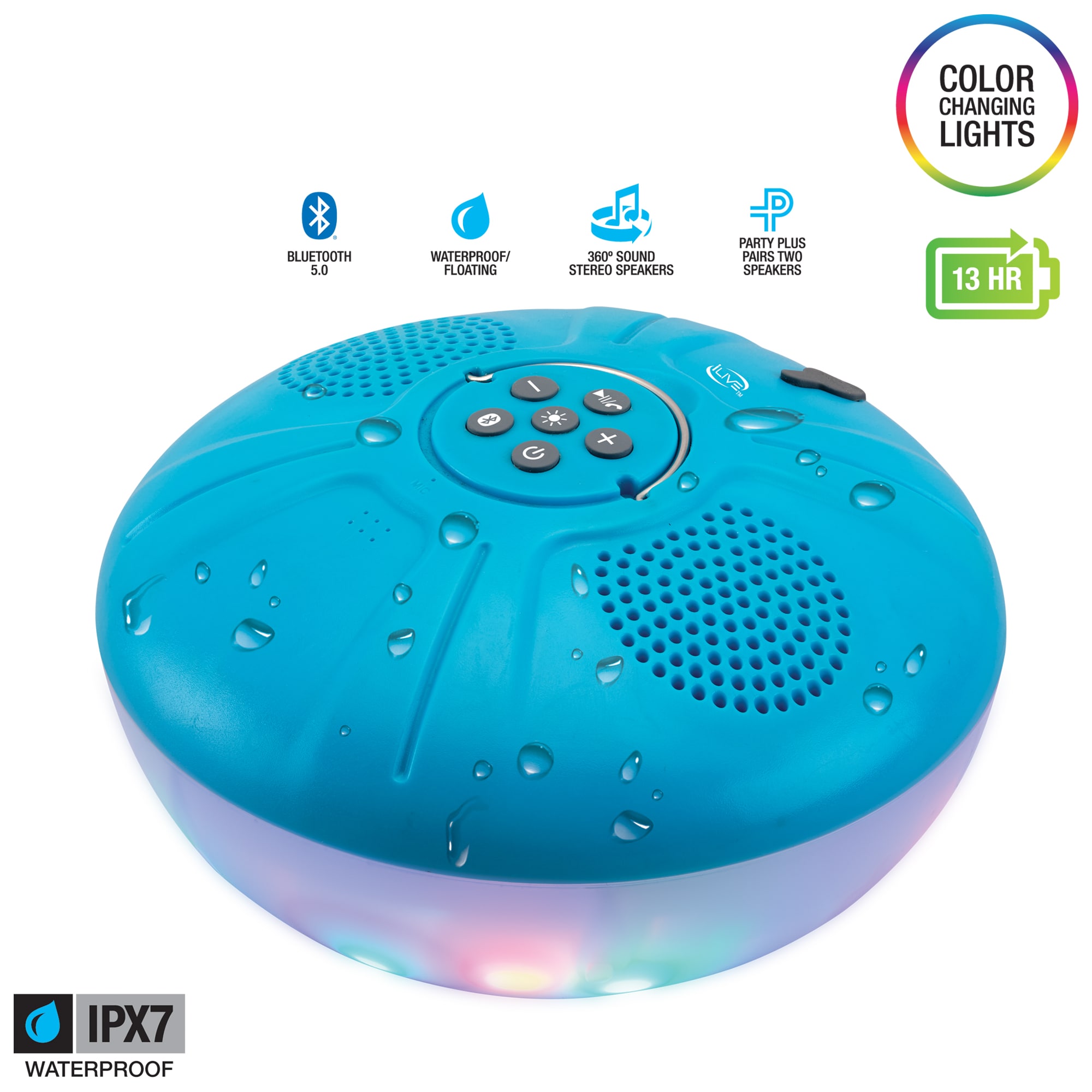 iLive ISBW322BU Portable-Speakers - View #3