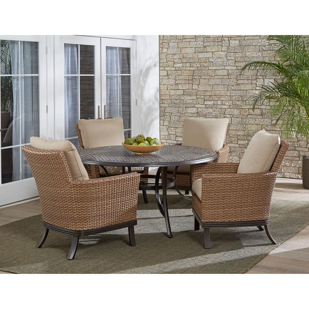 comfortable patio dining set