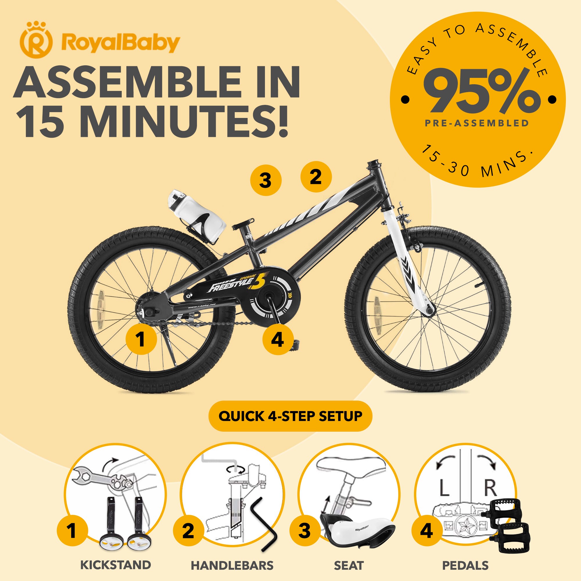 Royal Baby 401346 bikes - View #4