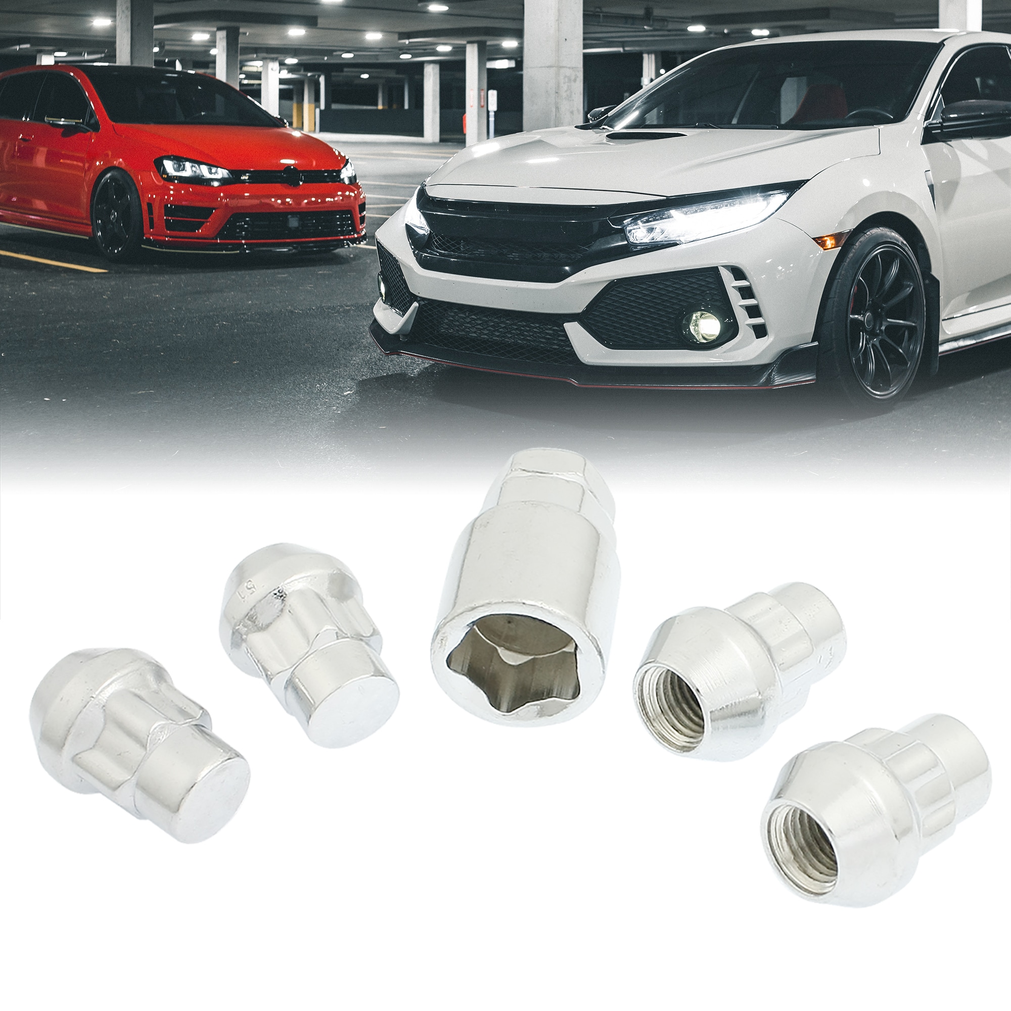 Unique Bargains S26020600UX6456 Metric-Cap-Nuts - View #2