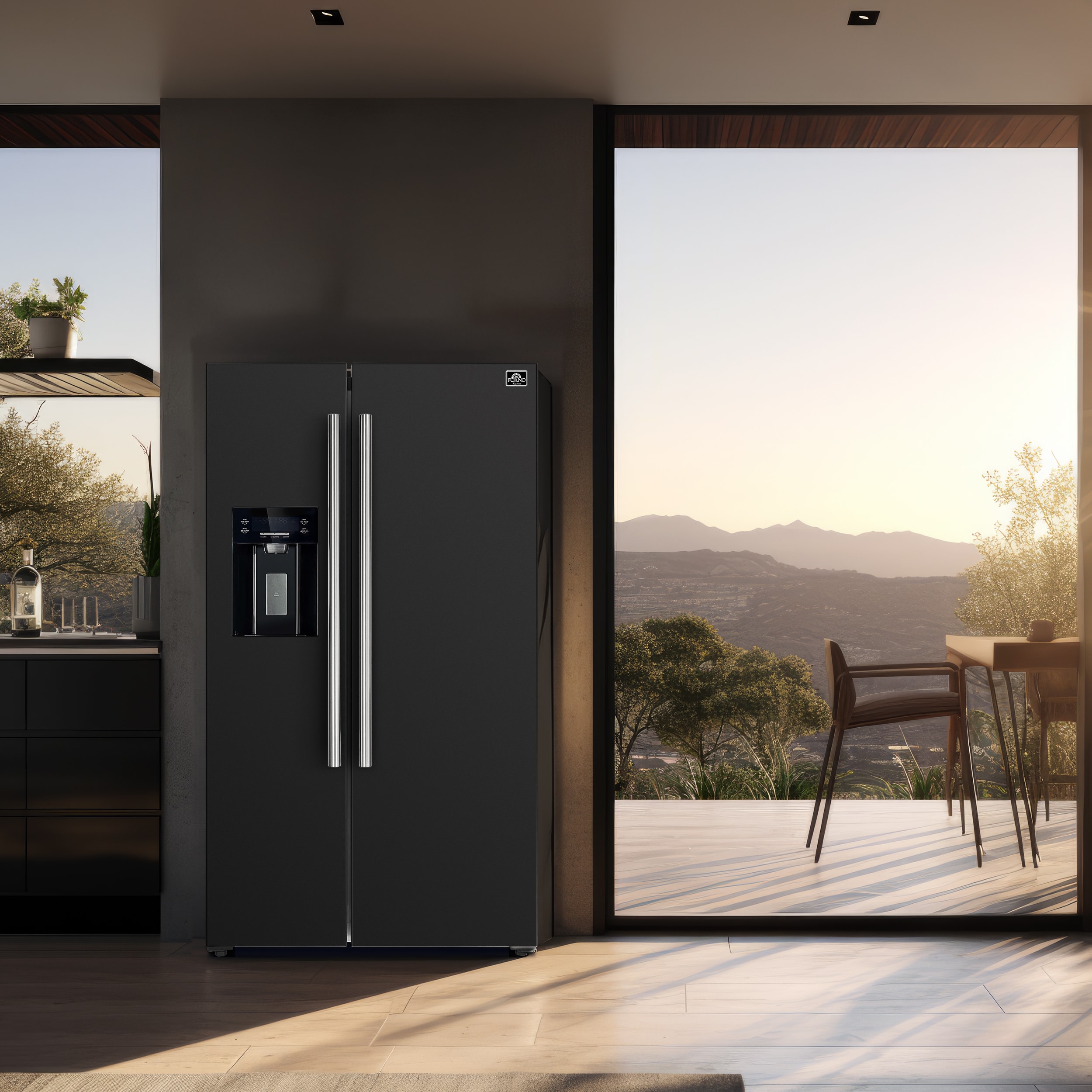 FORNO FFRBI1844-36BLK Side-By-Side - View #10
