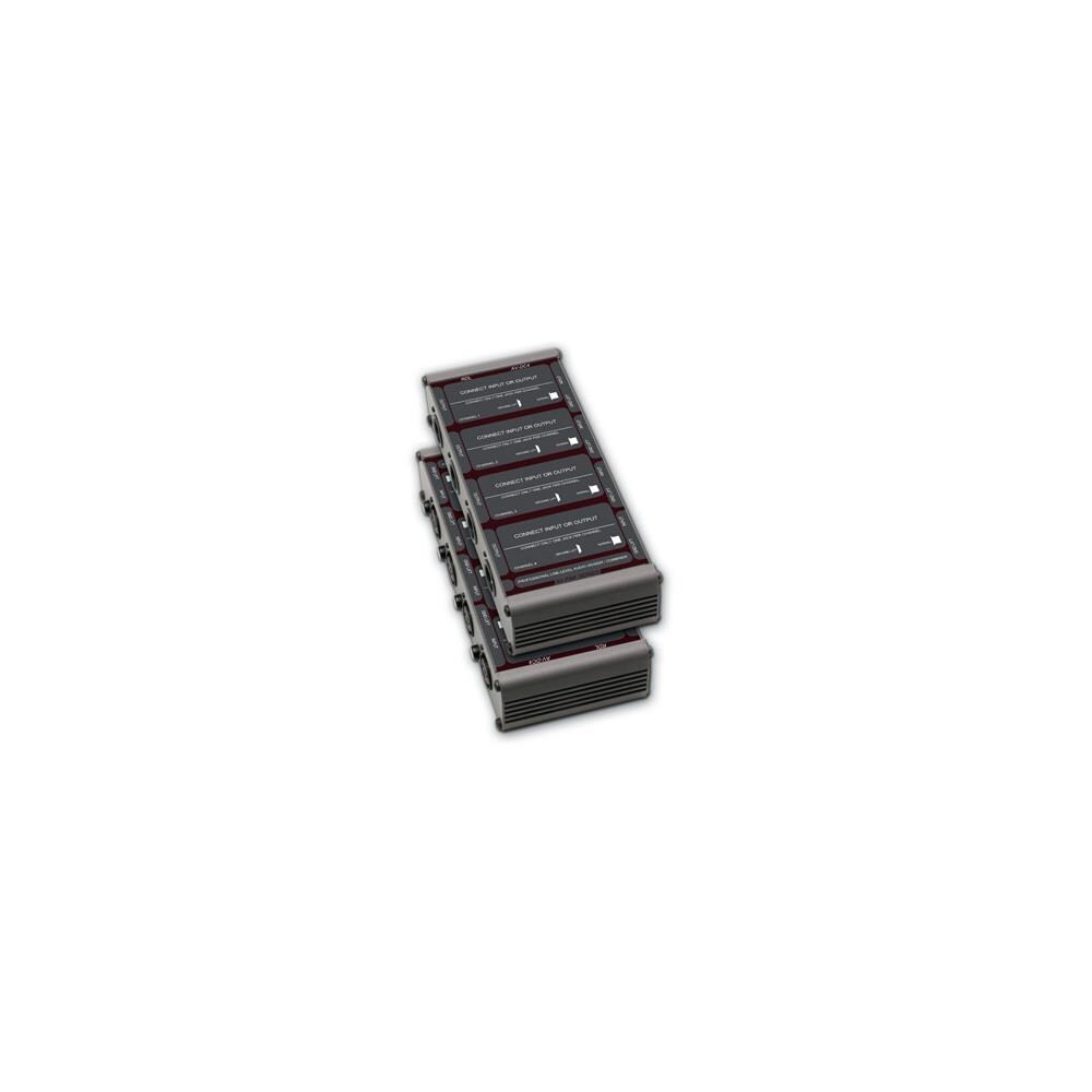 Radio Design Labs TCNCD358177  RDL-AV-DC4 Line-Level Audio Divider and Combiner with Ground Lift