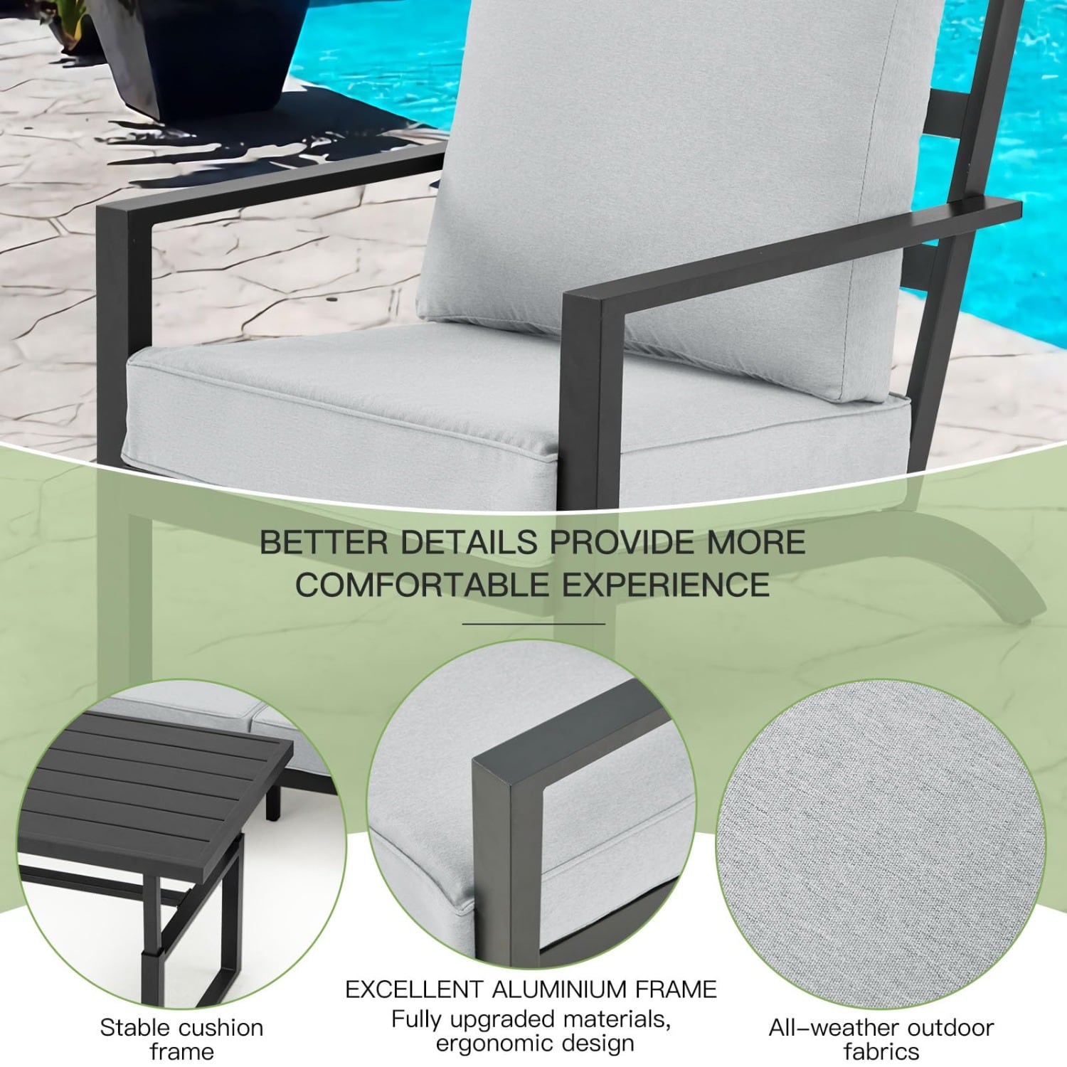 AECOJOY 16299GR-LS01 Patio-Sofas-Daybeds - View #5