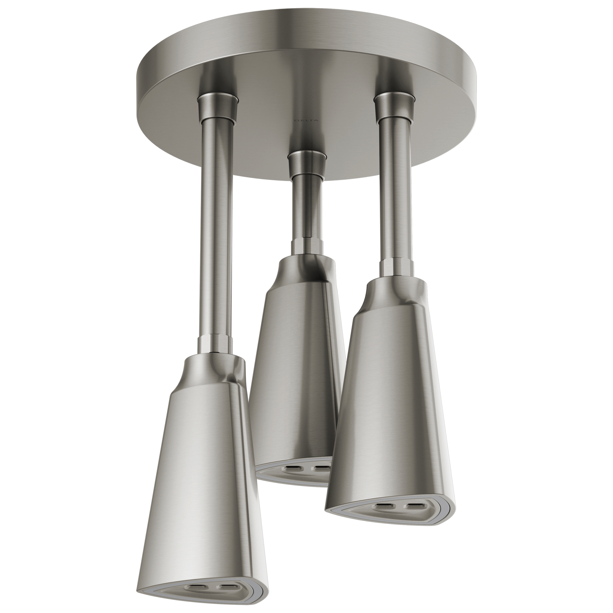 Delta 57140-SS25-L Universal Showering Components 1.0 -Spray Stainless 9.0000-in Fixed Rain Shower Head 2.5 GPM