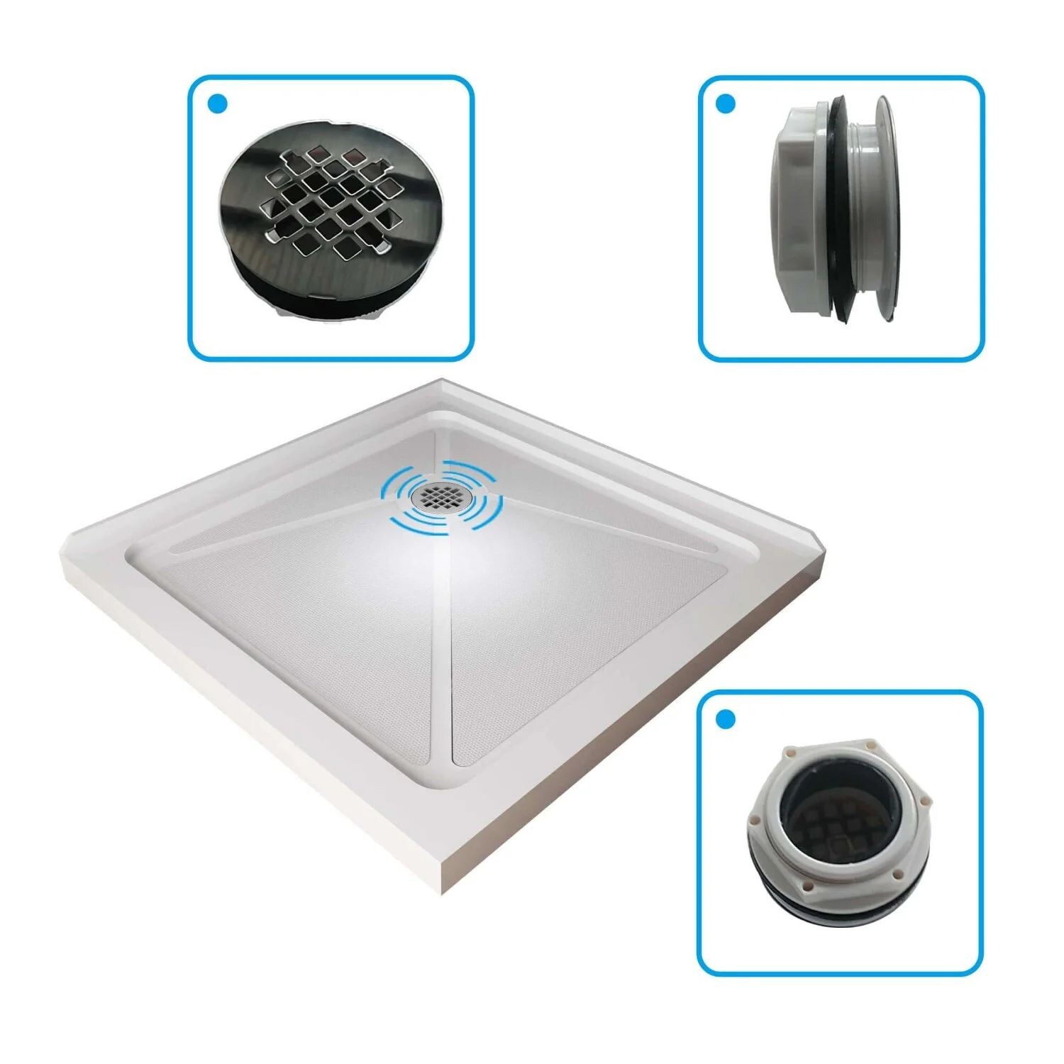 LIVIZA GLSBG-36-P84 Shower-Floors - View #3