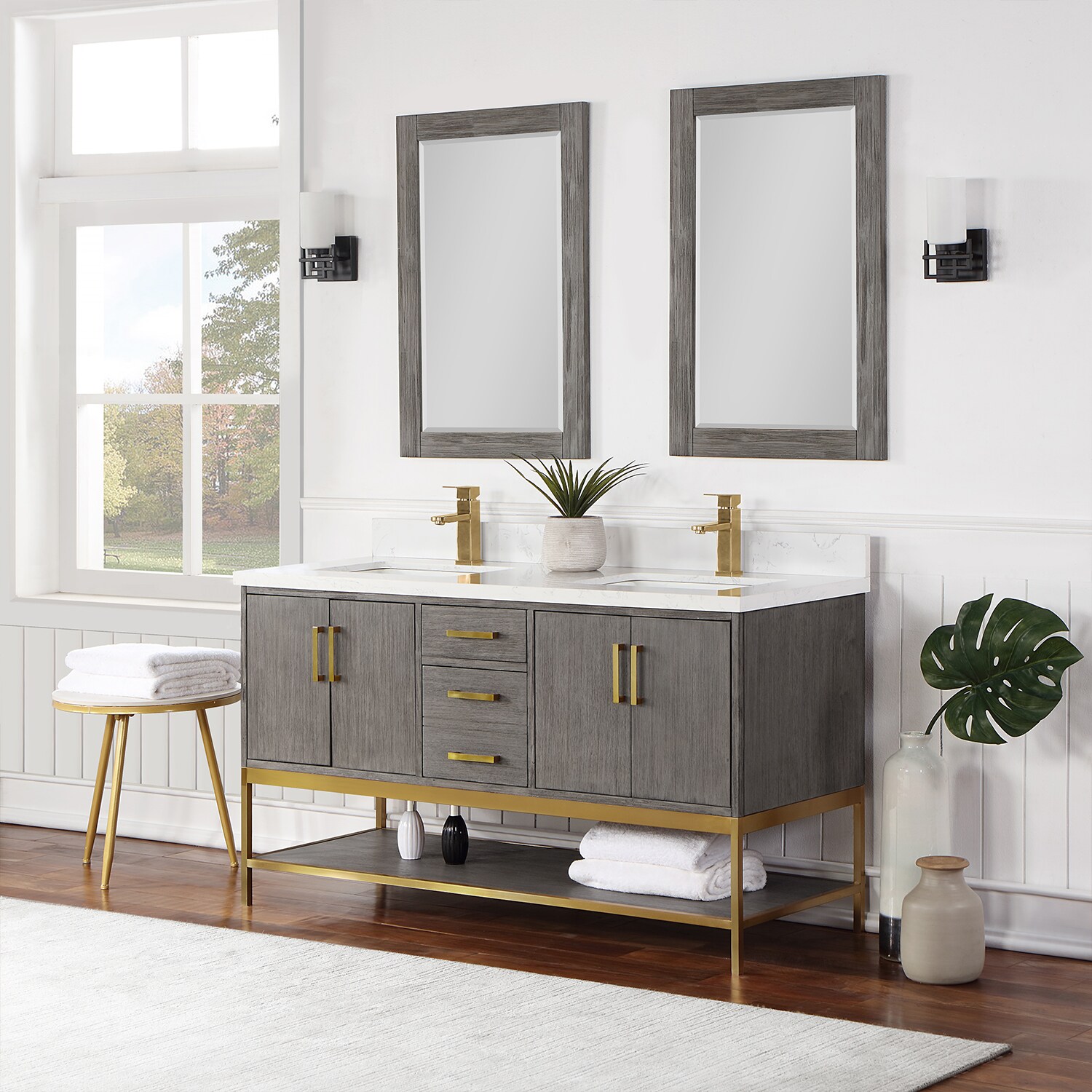 Altair 546060-CR-GW Bath-Vanity-Combo - View #6